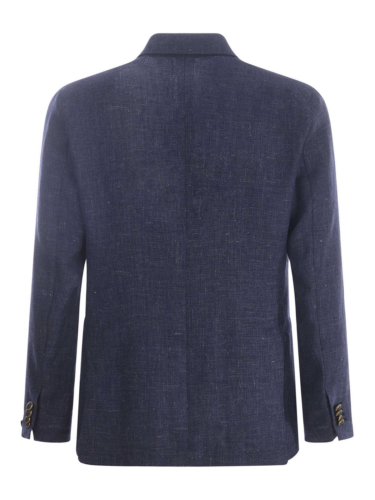 Jacket tagliatore in linen and wool blend GDERRICK26K520062B3121 (TAGLIATORE / ブレザー・ジャケット ) | TAGLIATORE (タリアトーレ)(2)