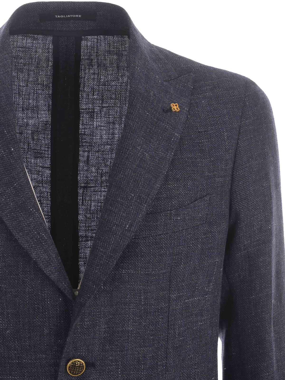 Jacket tagliatore in linen and wool blend GDERRICK26K520062B3121 (TAGLIATORE / ブレザー・ジャケット ) | TAGLIATORE (タリアトーレ)(3)