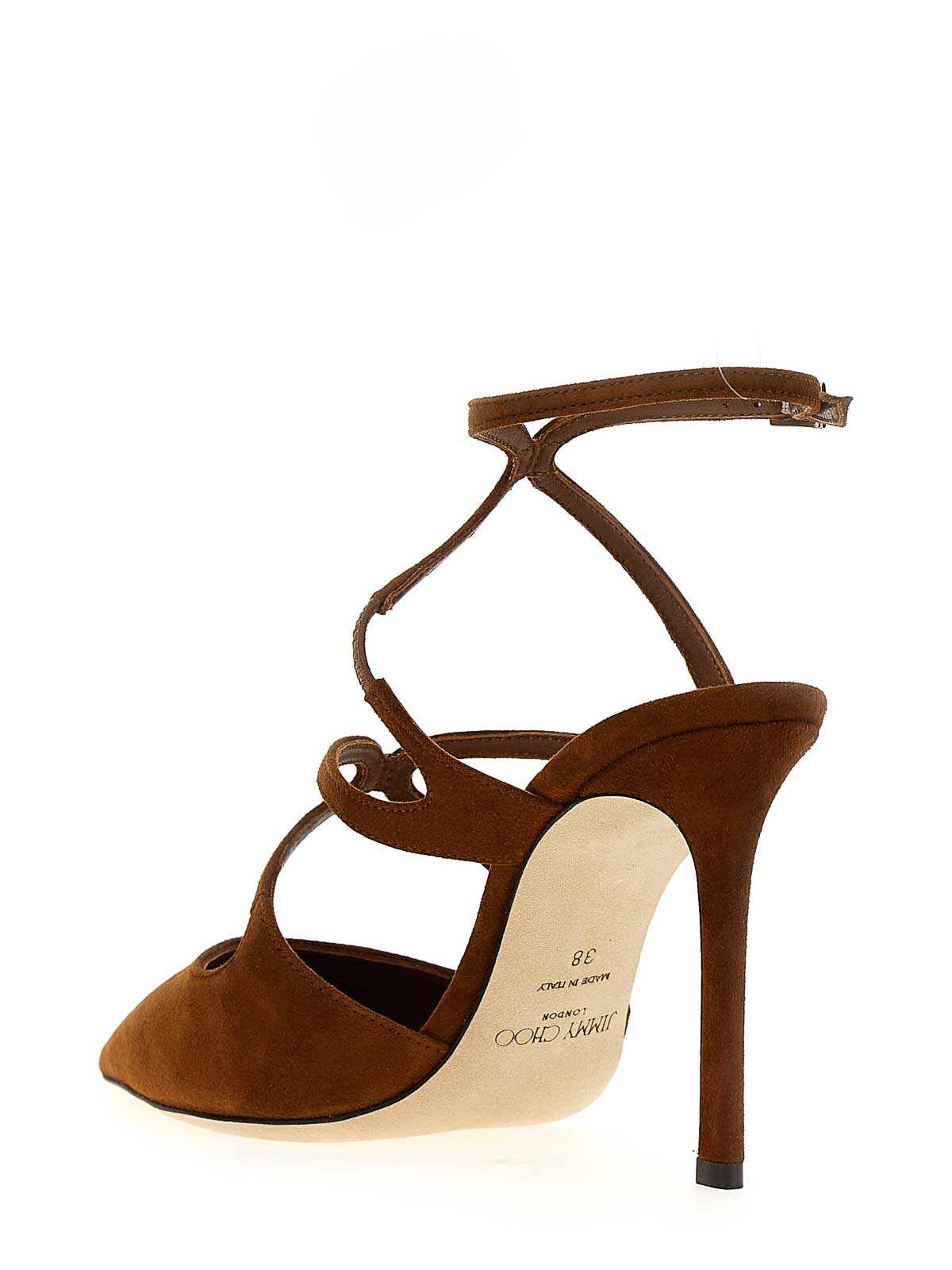 Azia' Sandals AZIAPUMP95SUETAN (JIMMY CHOO / パンプス・ハイヒール ) | JIMMY CHOO (ジミー チュウ)(1)