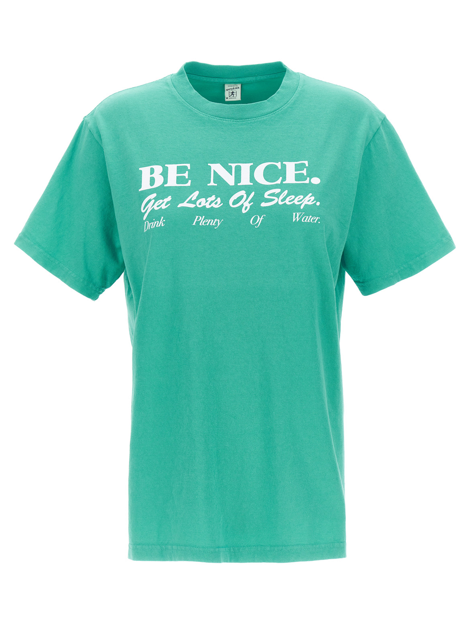 T-shirt 'Be Nice' TS858FTFADEDTEAL (Sporty & Rich / Tシャツ・カットソー ) | Sporty & Rich (スポーティアンドリッチ)