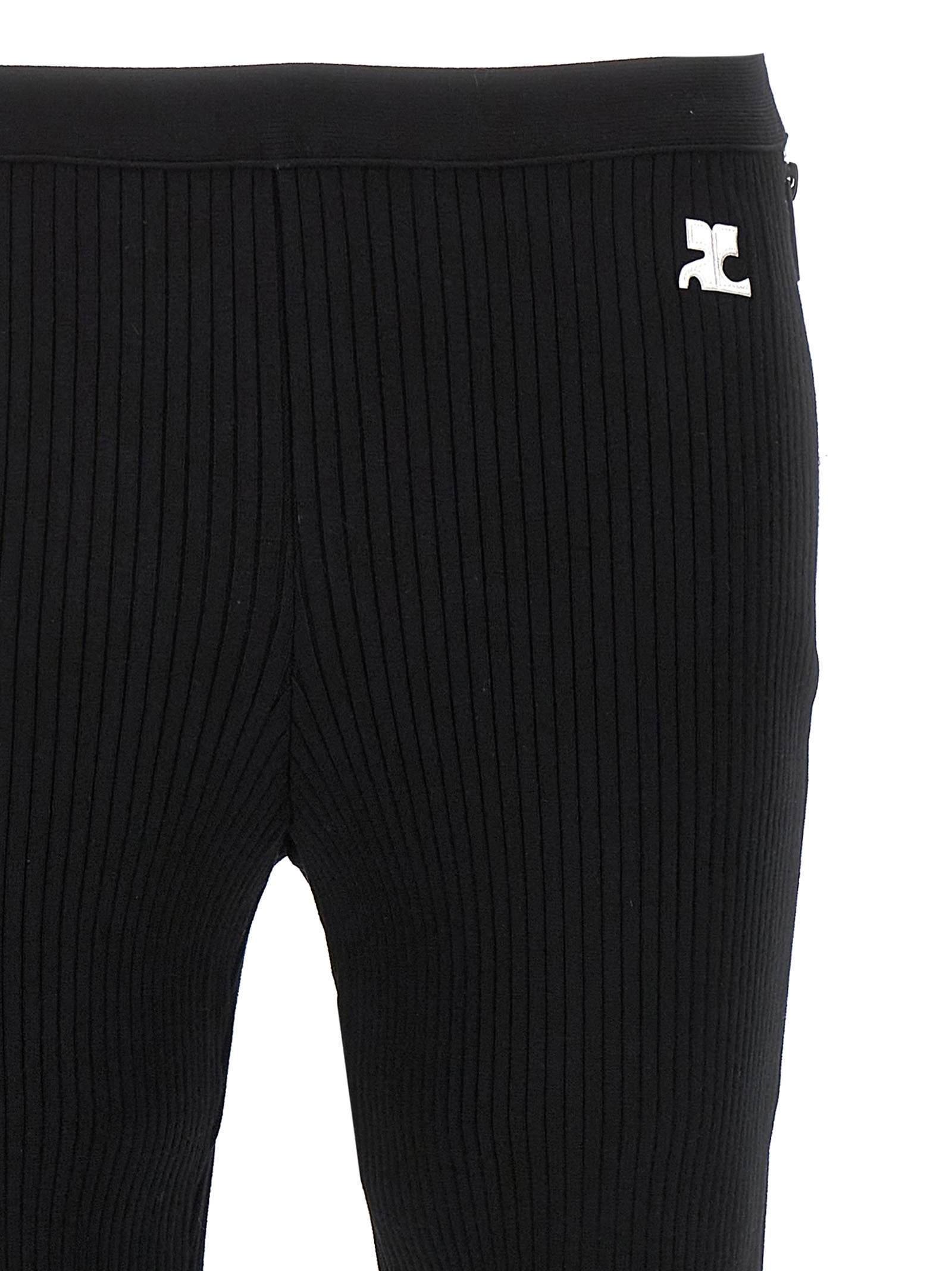 'Reedition rib knit' pants PERMPA017FI00019999 (Courrèges / パンツ ) | Courrèges (クレージュ)(2)