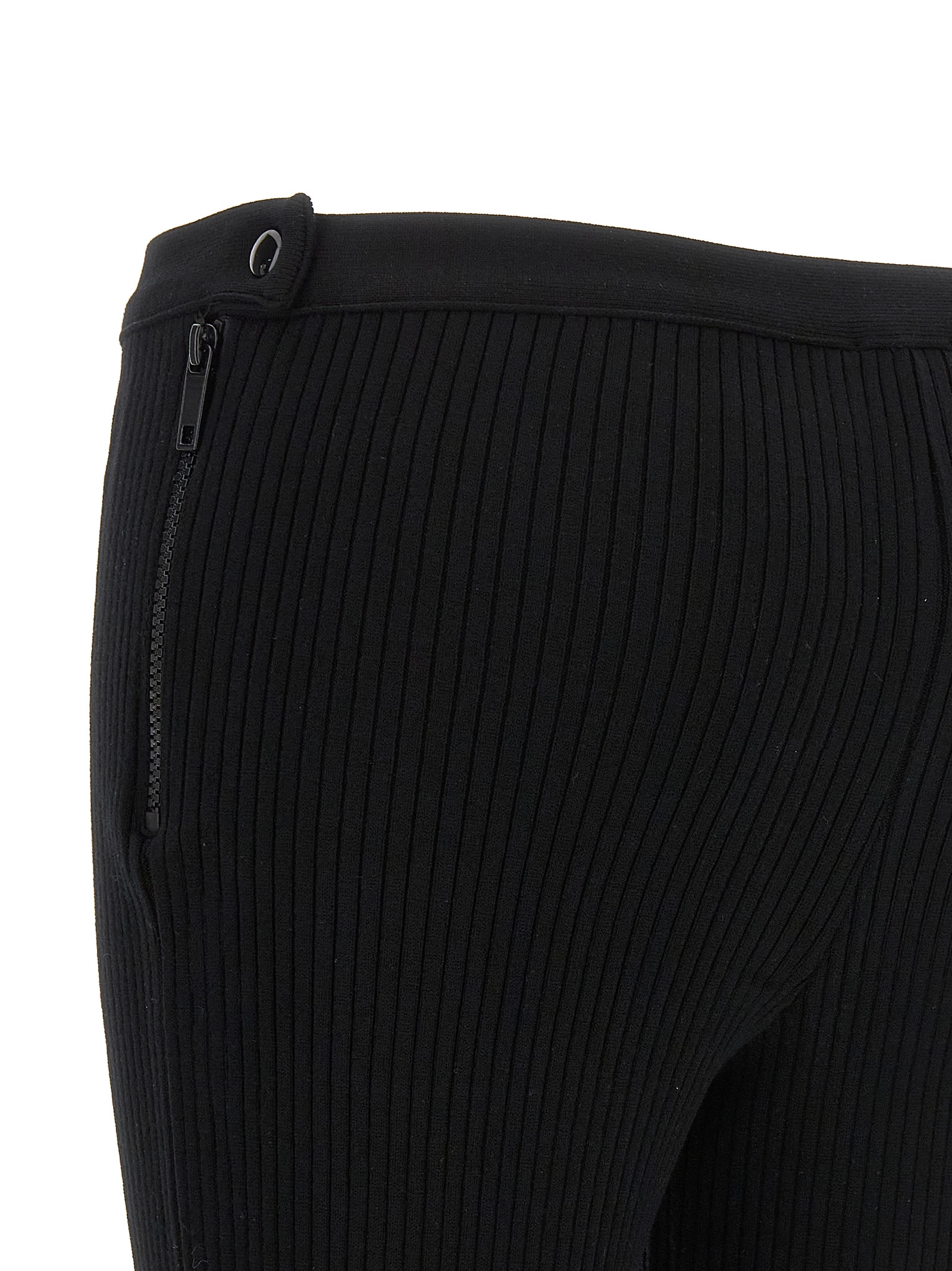 'Reedition rib knit' pants PERMPA017FI00019999 (Courrèges / パンツ ) | Courrèges (クレージュ)(3)
