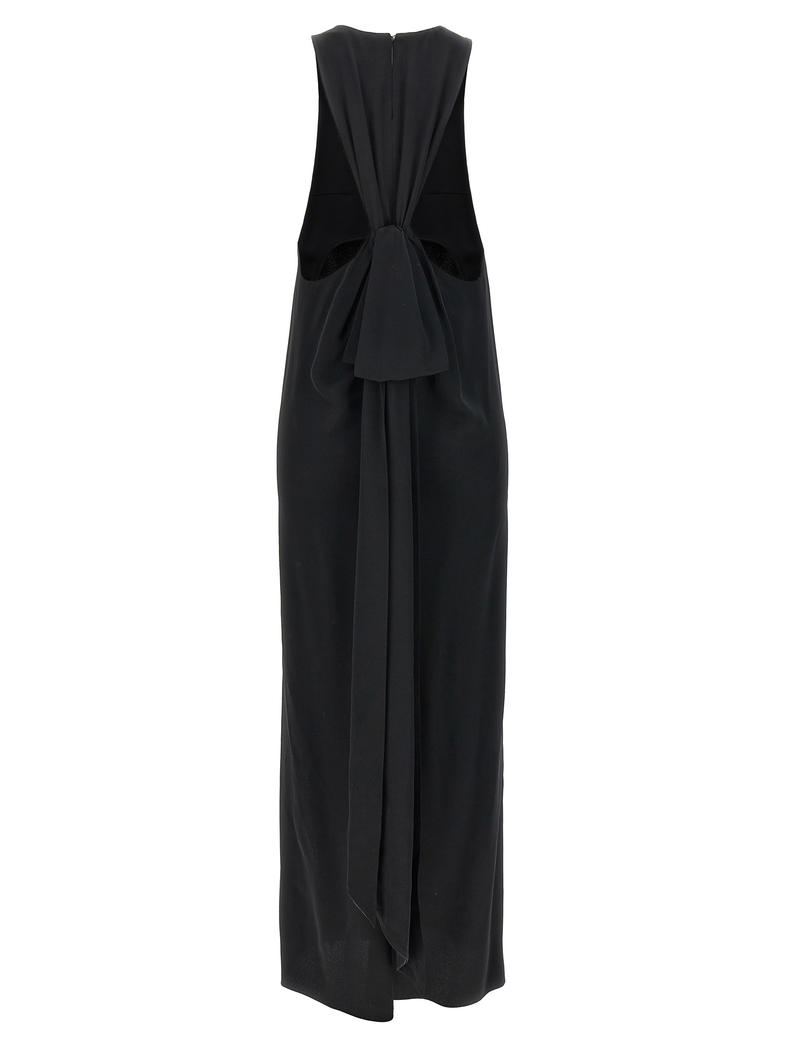 Crepe satin maxi dress 774959Y3H121000 (Saint Laurent / ワンピース・ドレス・オールインワン ) | Saint Laurent (サンローラン)(1)