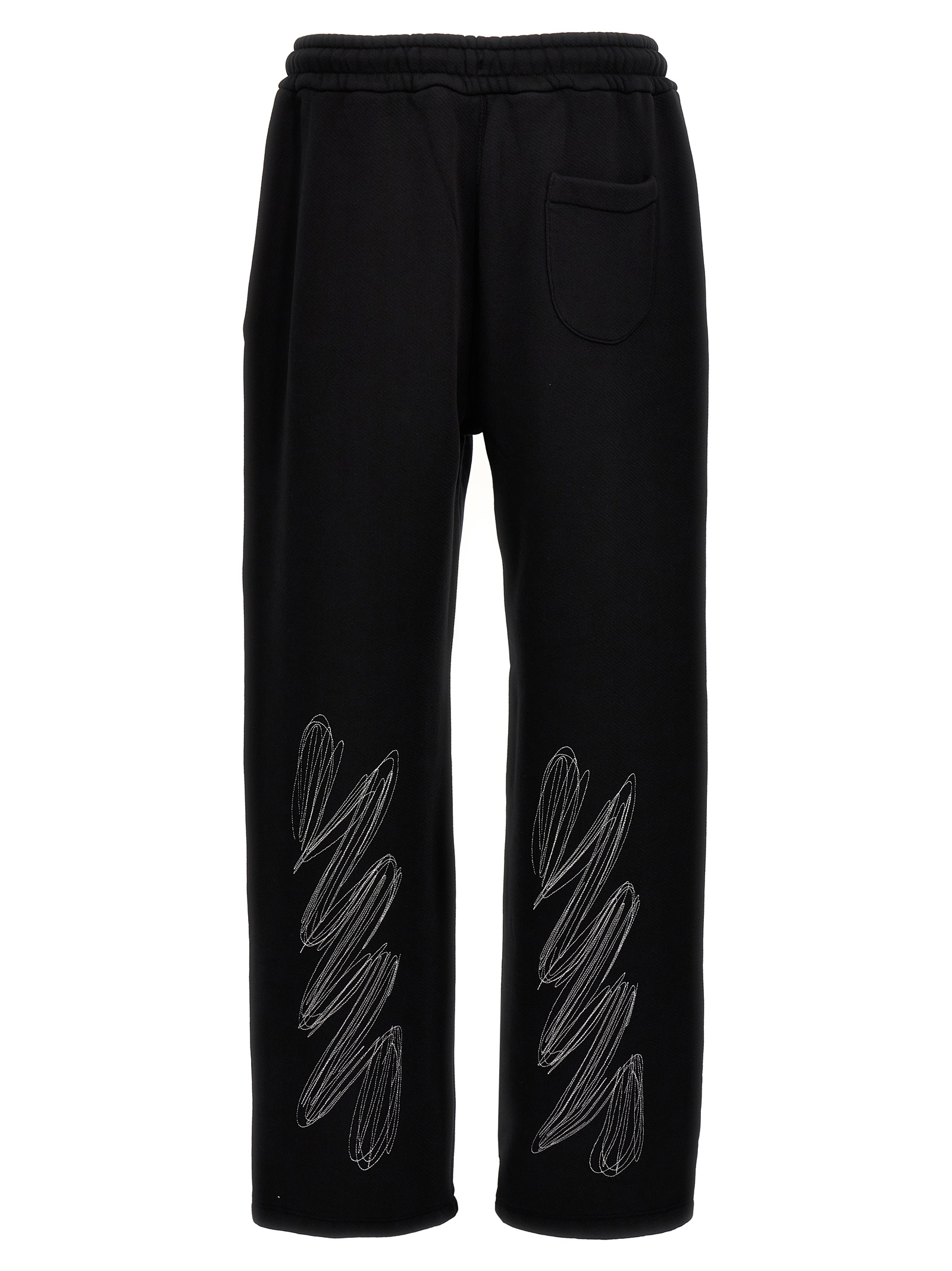 'Scribble Diags' joggers OMCH054S24FLE00110011001 (Off-White / パンツ ) | Off-White (オフホワイト)(1)