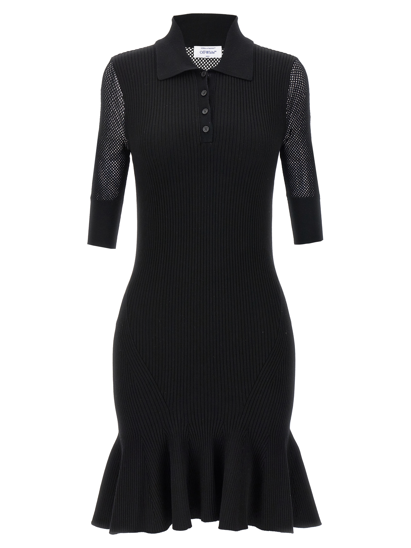 'Net Arrow' dress OWHI116S24KNI00110101010 (Off-White / ワンピース・ドレス・オールインワン ) | Off-White (オフホワイト)