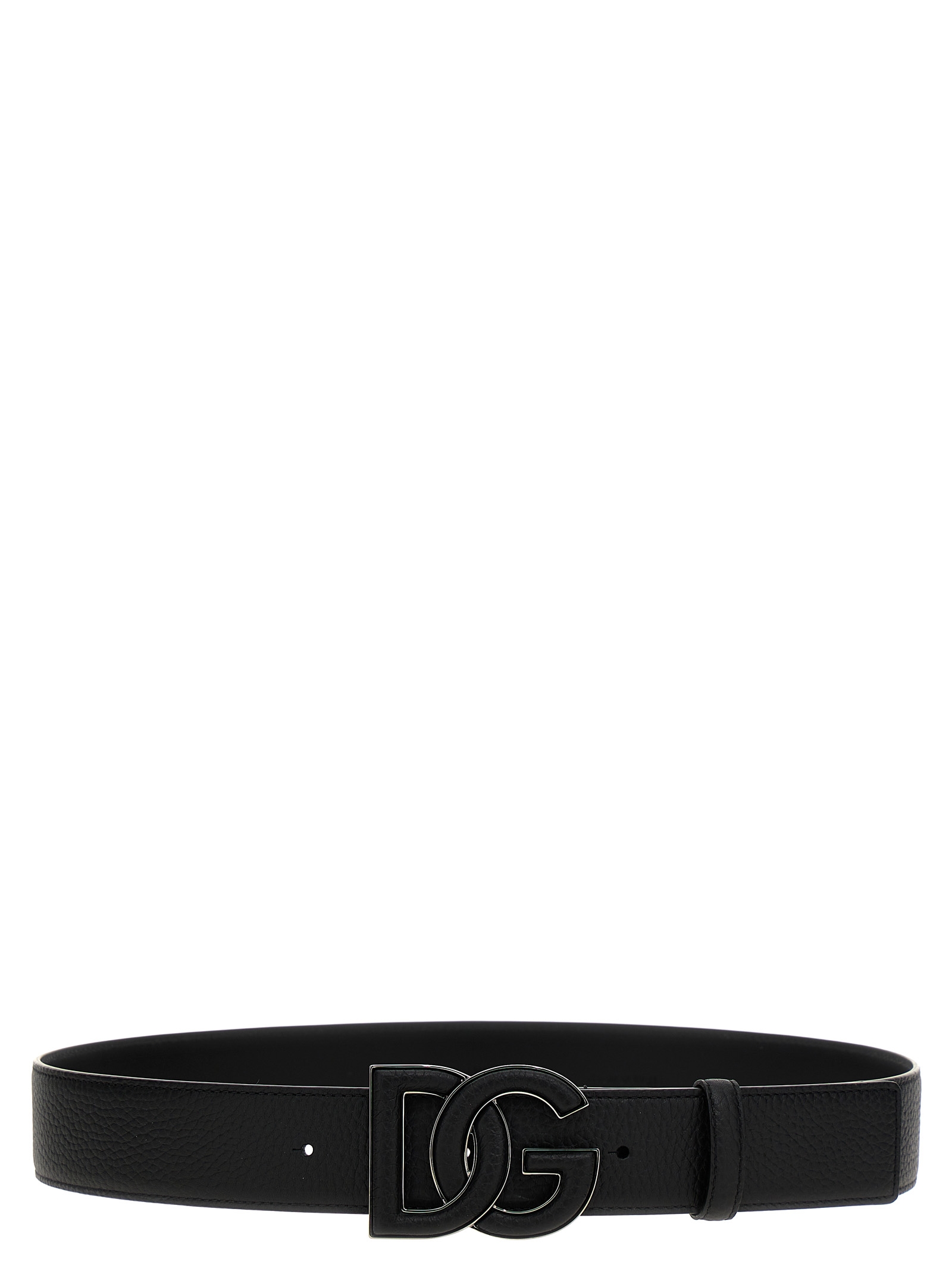 Logo leather belt BC4675AT48980999 (Dolce & Gabbana / ベルト・サスペンダー ) | Dolce & Gabbana (ドルチェガッバーナ)