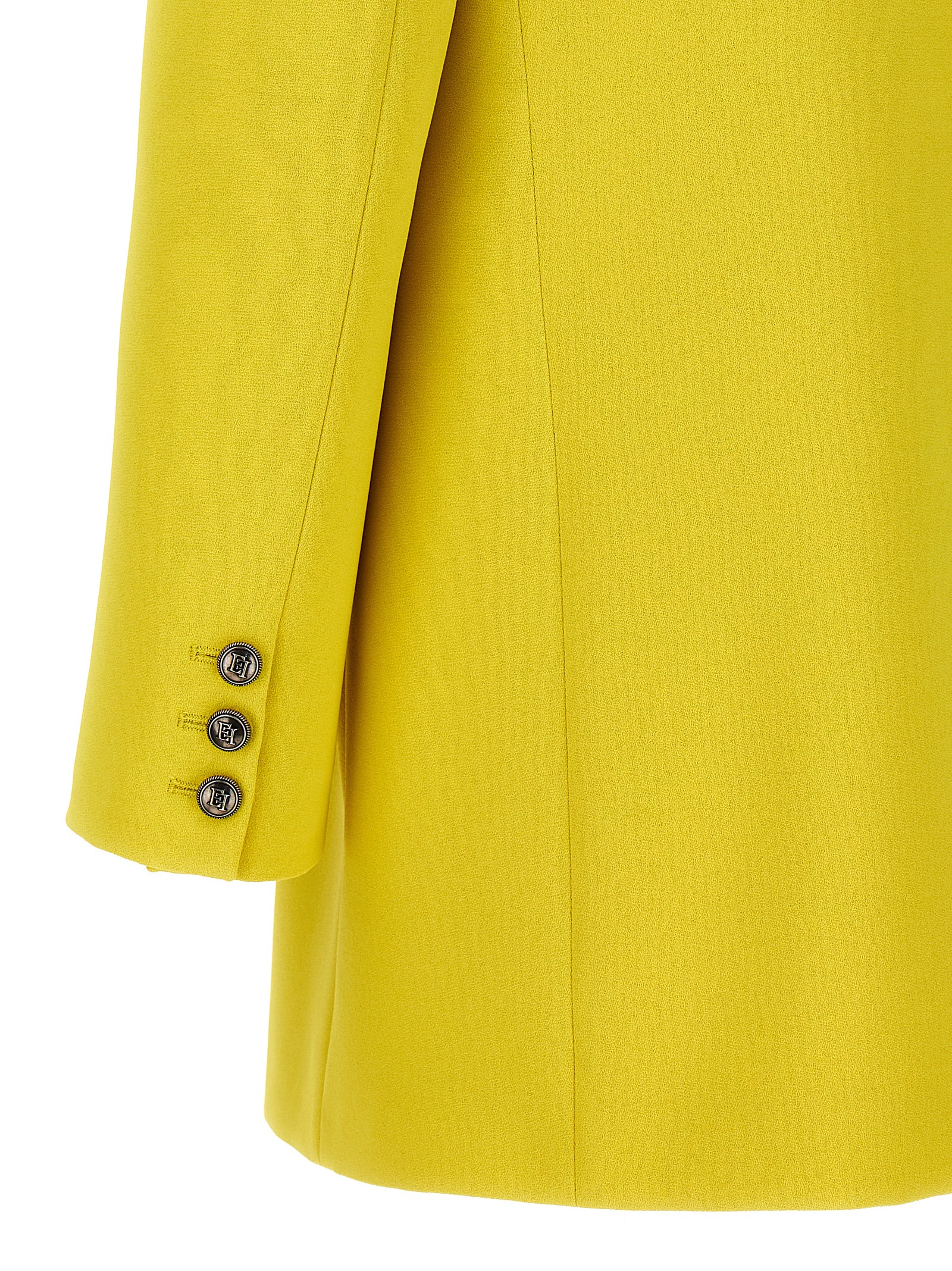 Logo button double-breasted blazer GI09542E2271 (Elisabetta Franchi / スーツ・ジャケット ) | Elisabetta Franchi (エリザベッタ フランキ)(3)
