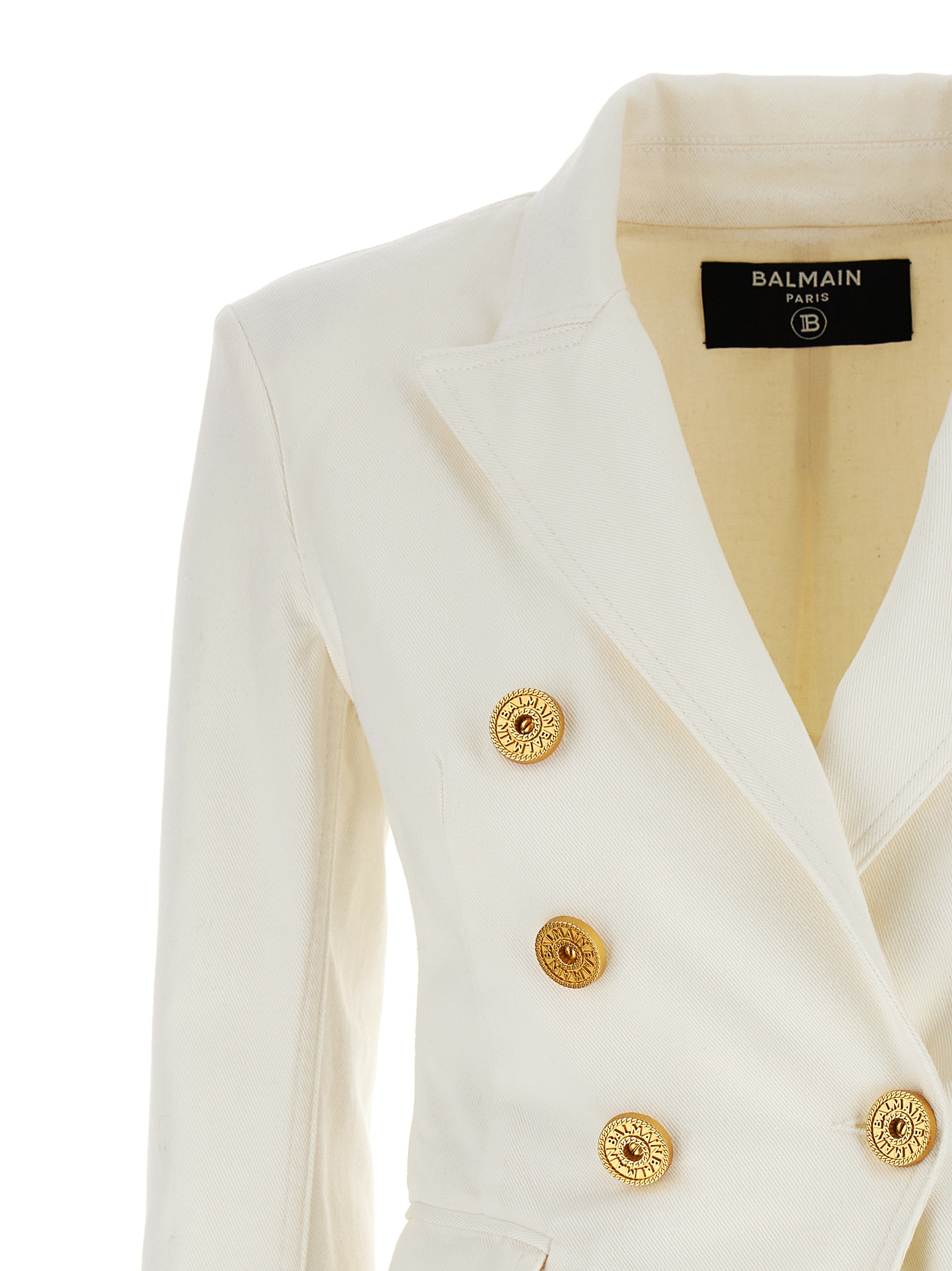 Double-breasted denim blazer DF1SG170DB690FA (Balmain / スーツ・ジャケット ) | Balmain (バルマン)(2)