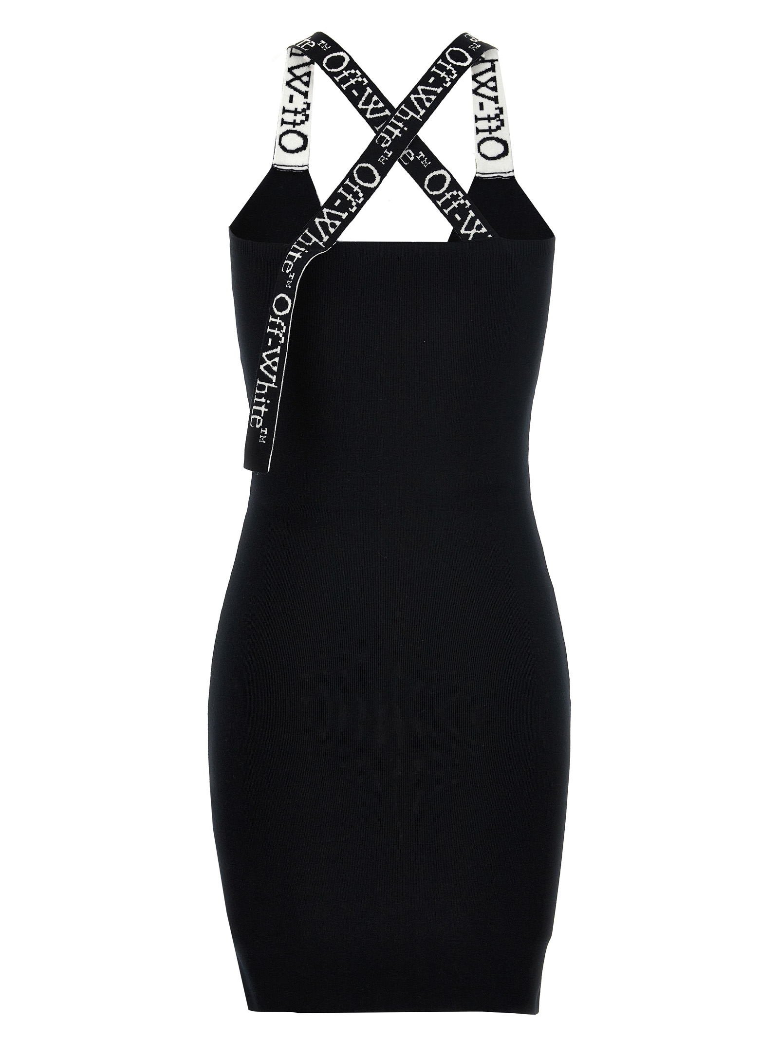 'Logoband' dress OWHI022F24KNI00110011001 (Off-White / ワンピース・ドレス・オールインワン ) | Off-White (オフホワイト)(1)