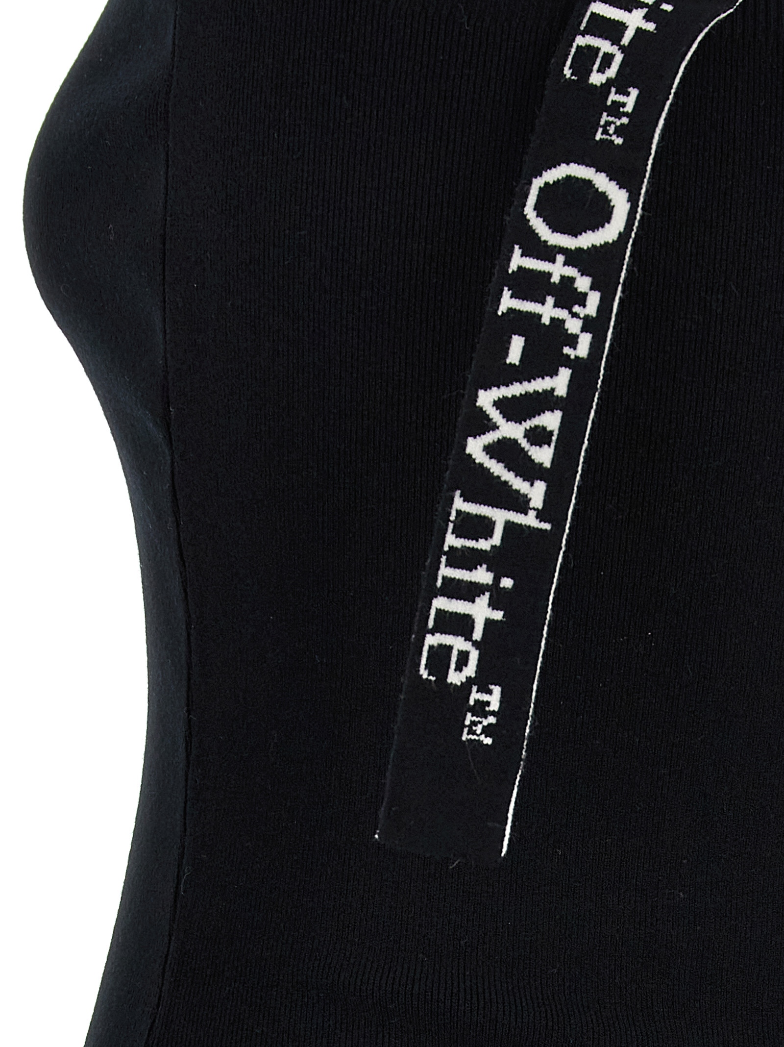 'Logoband' dress OWHI022F24KNI00110011001 (Off-White / ワンピース・ドレス・オールインワン ) | Off-White (オフホワイト)(3)