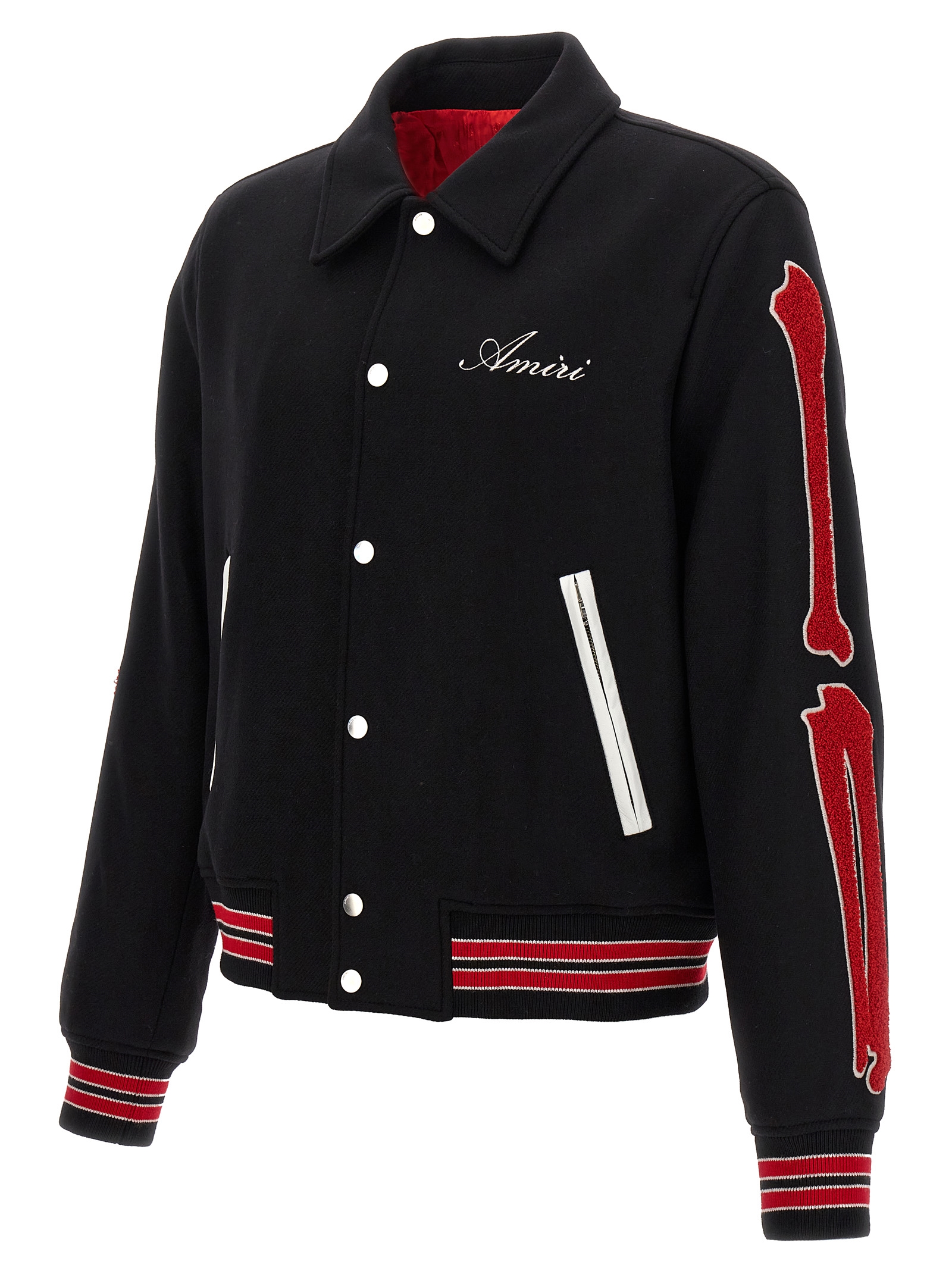 'Bones' bomber jacket AMOUVY1009BLACKRED (AMIRI / カジュアルジャケット・ベスト ) | AMIRI (アミリ)(2)