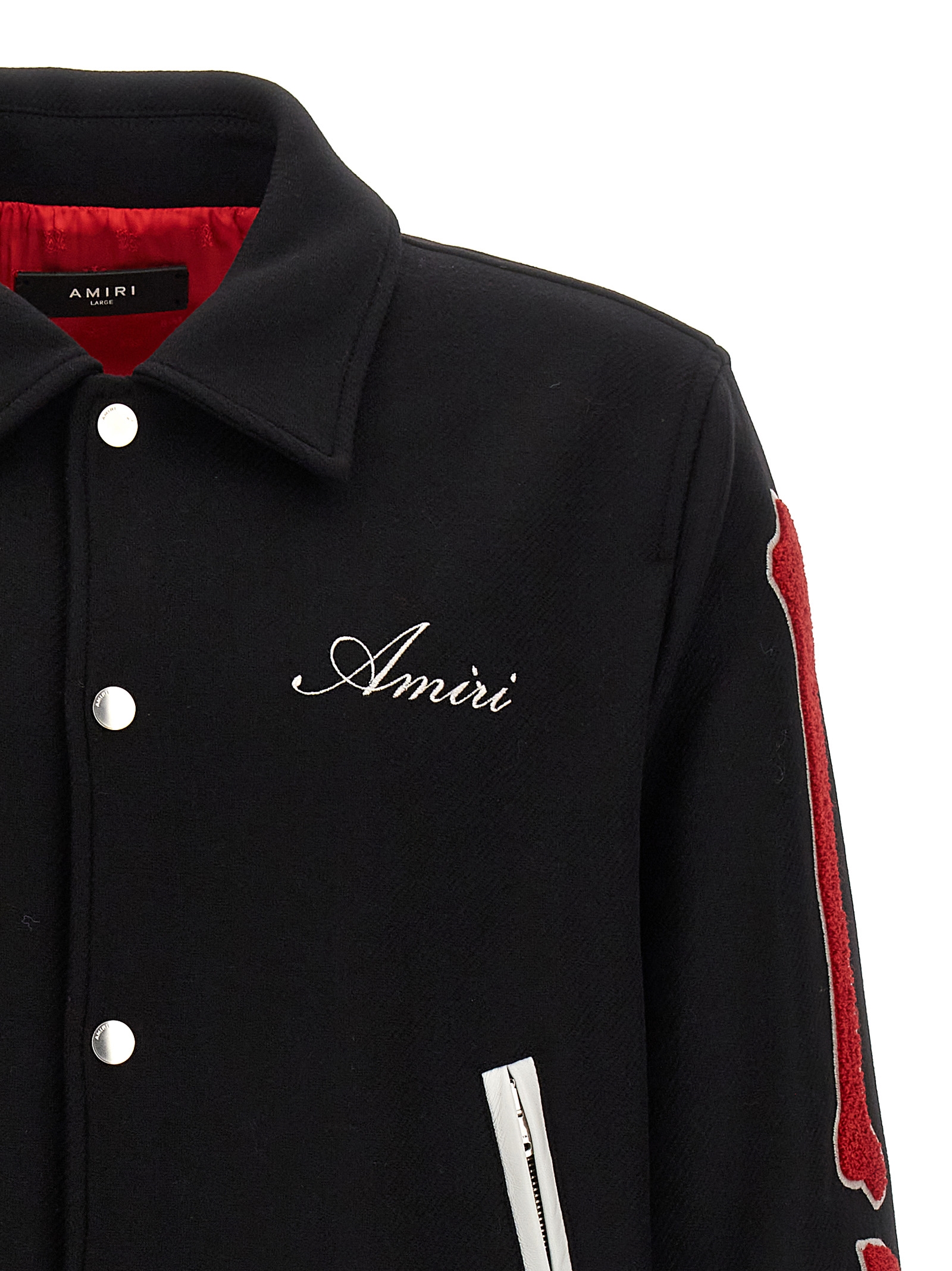 'Bones' bomber jacket AMOUVY1009BLACKRED (AMIRI / カジュアルジャケット・ベスト ) | AMIRI (アミリ)(3)