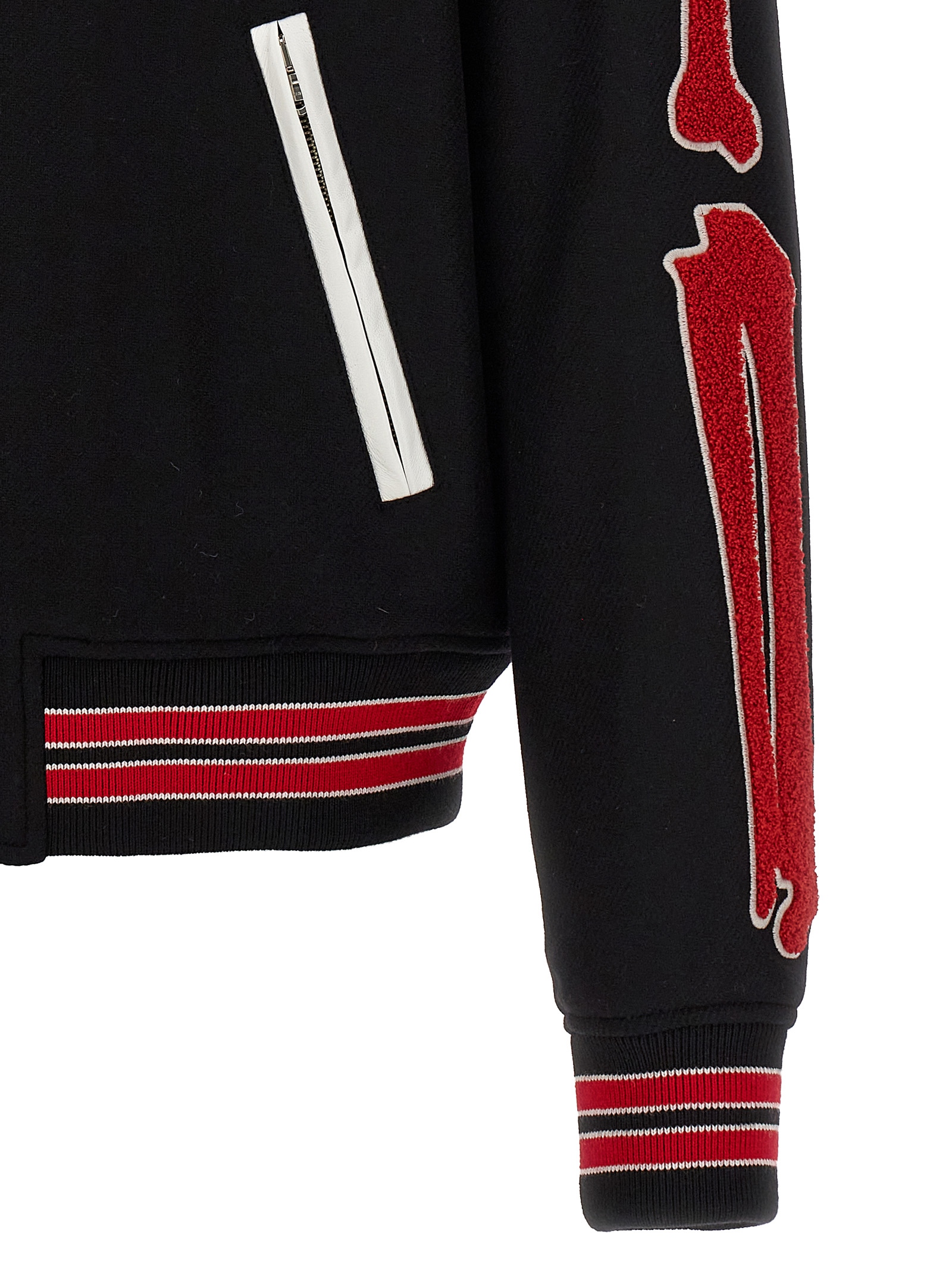 'Bones' bomber jacket AMOUVY1009BLACKRED (AMIRI / カジュアルジャケット・ベスト ) | AMIRI (アミリ)(4)