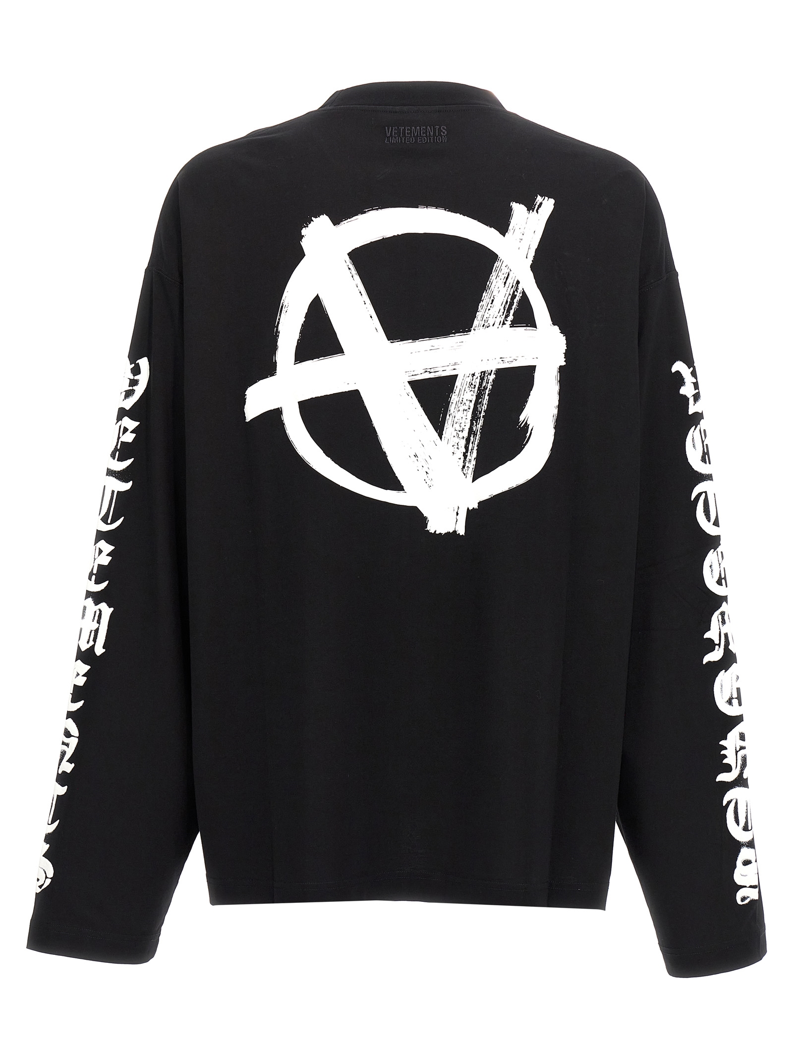 'Double Anarchy' T-shirt UA65LS650BBLACK (VETEMENTS / Tシャツ・カットソー ) | VETEMENTS (ヴェトモン)(1)