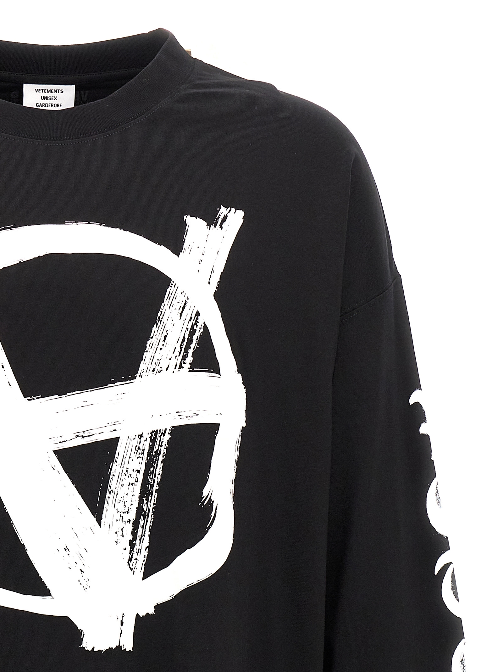 'Double Anarchy' T-shirt UA65LS650BBLACK (VETEMENTS / Tシャツ・カットソー ) | VETEMENTS (ヴェトモン)(3)