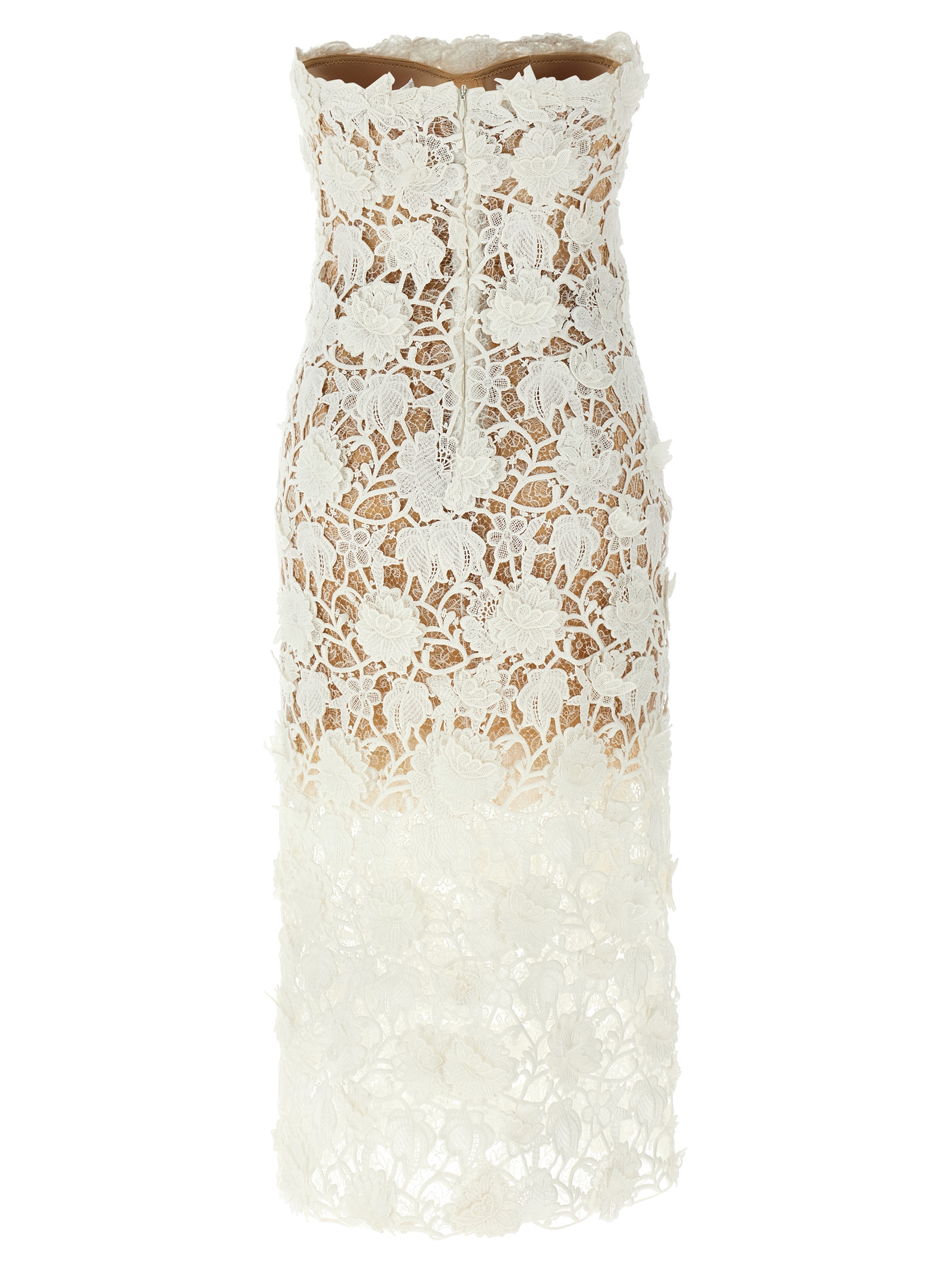 Macramé lace dress D462Q340UZG14300 (ERMANNO SCERVINO / ワンピース・ドレス・オールインワン ) | ERMANNO SCERVINO (エルマンノ シェルヴィーノ)(1)