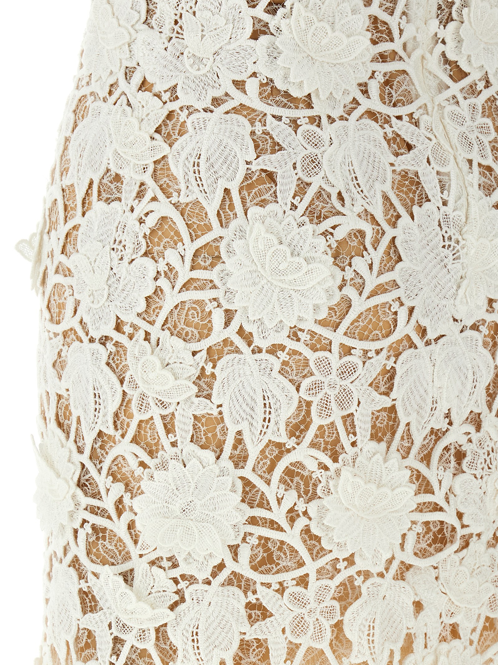 Macramé lace dress D462Q340UZG14300 (ERMANNO SCERVINO / ワンピース・ドレス・オールインワン ) | ERMANNO SCERVINO (エルマンノ シェルヴィーノ)(3)
