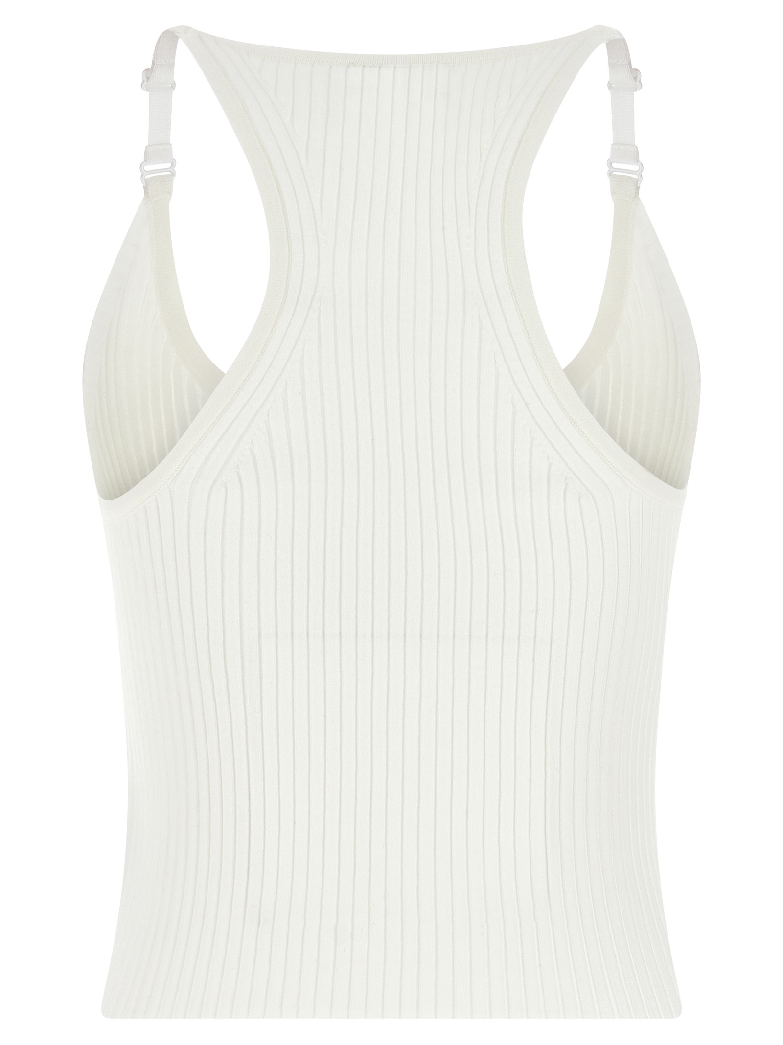 'Scuba rib' top 125MDE117FI00010001 (Courrèges / タンクトップ・キャミソール ) | Courrèges (クレージュ)(1)