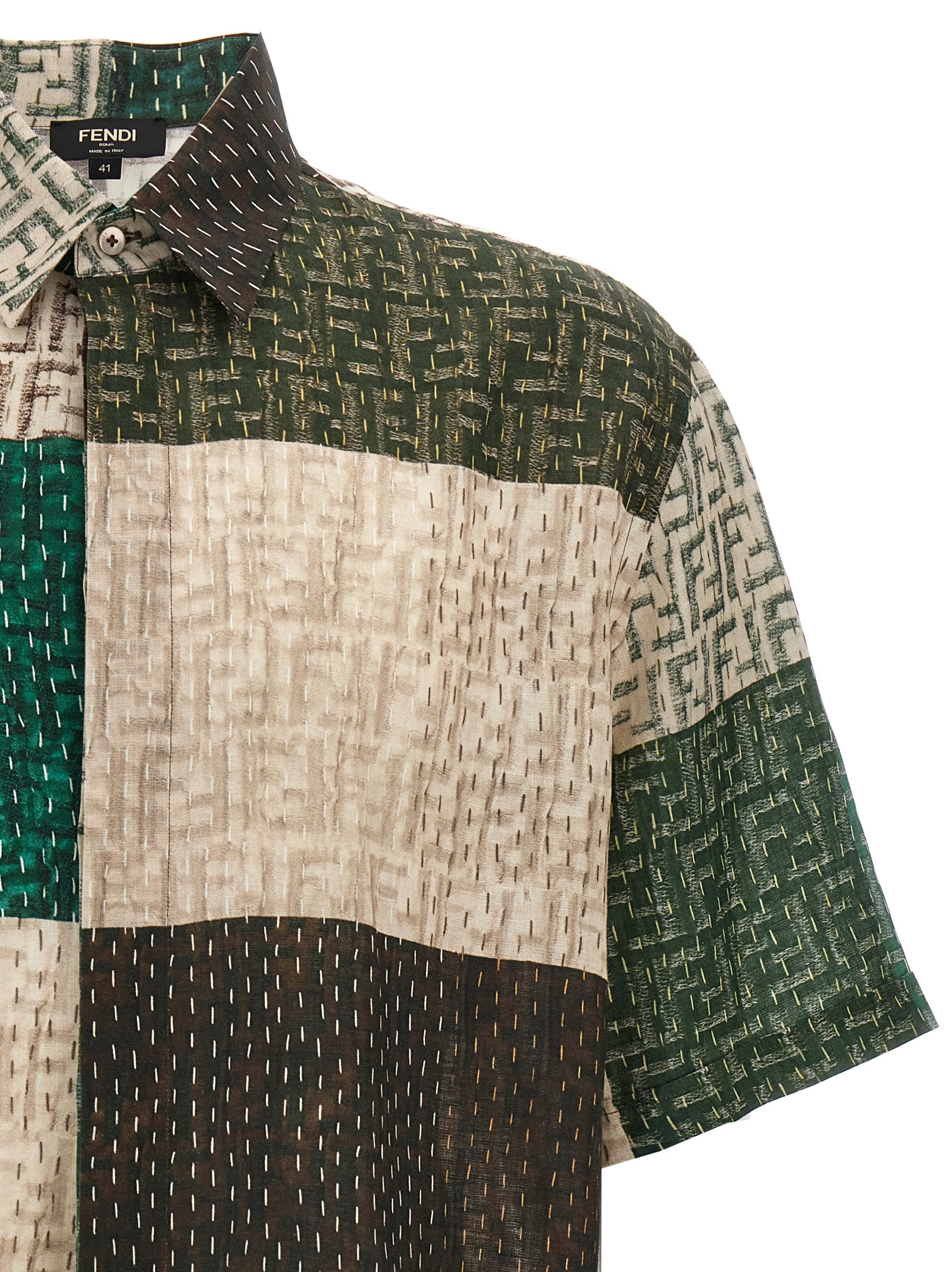 FF linen shirt (FENDI/シャツ・ブラウス) | FENDI(フェンディ FF linen shirt (FENDI/シャツ・ブラウス) | FENDI(フェンディ