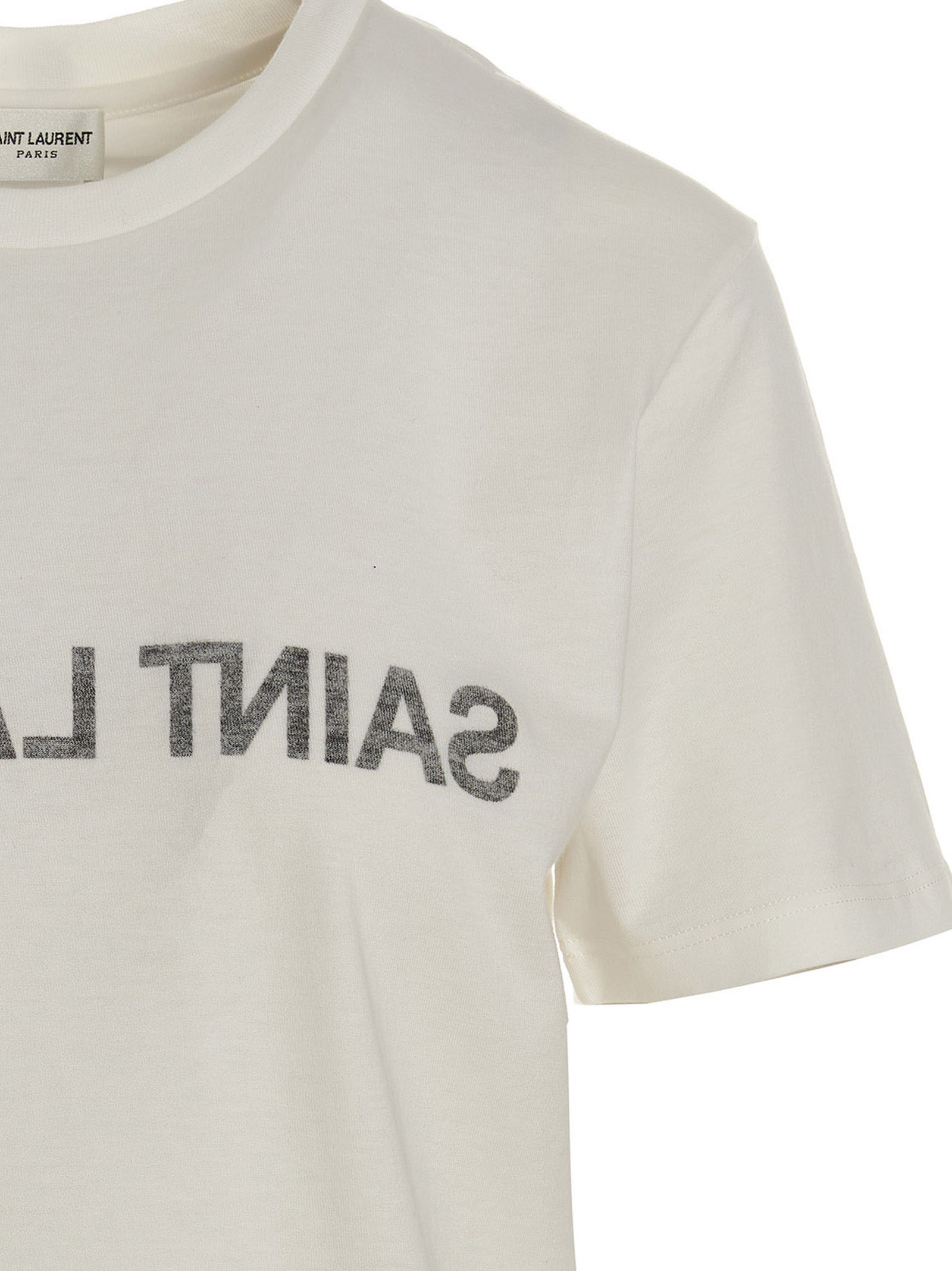 Logo print T-shirt 665234Y37AW9744 (Saint Laurent / Tシャツ・カットソー ) | Saint Laurent (サンローラン)(2)