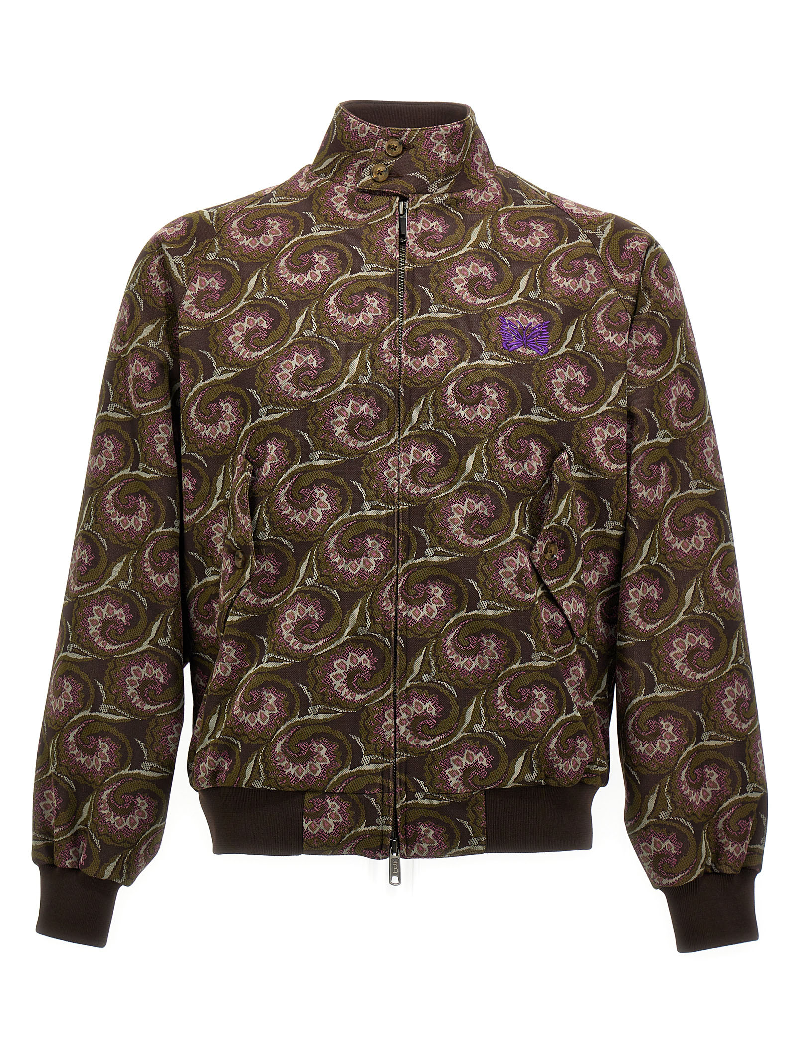 'Jacquard needles' bomber jacket BRCPS0961700 (BARACUTA / カジュアルジャケット・ベスト ) | BARACUTA (バラクータ)