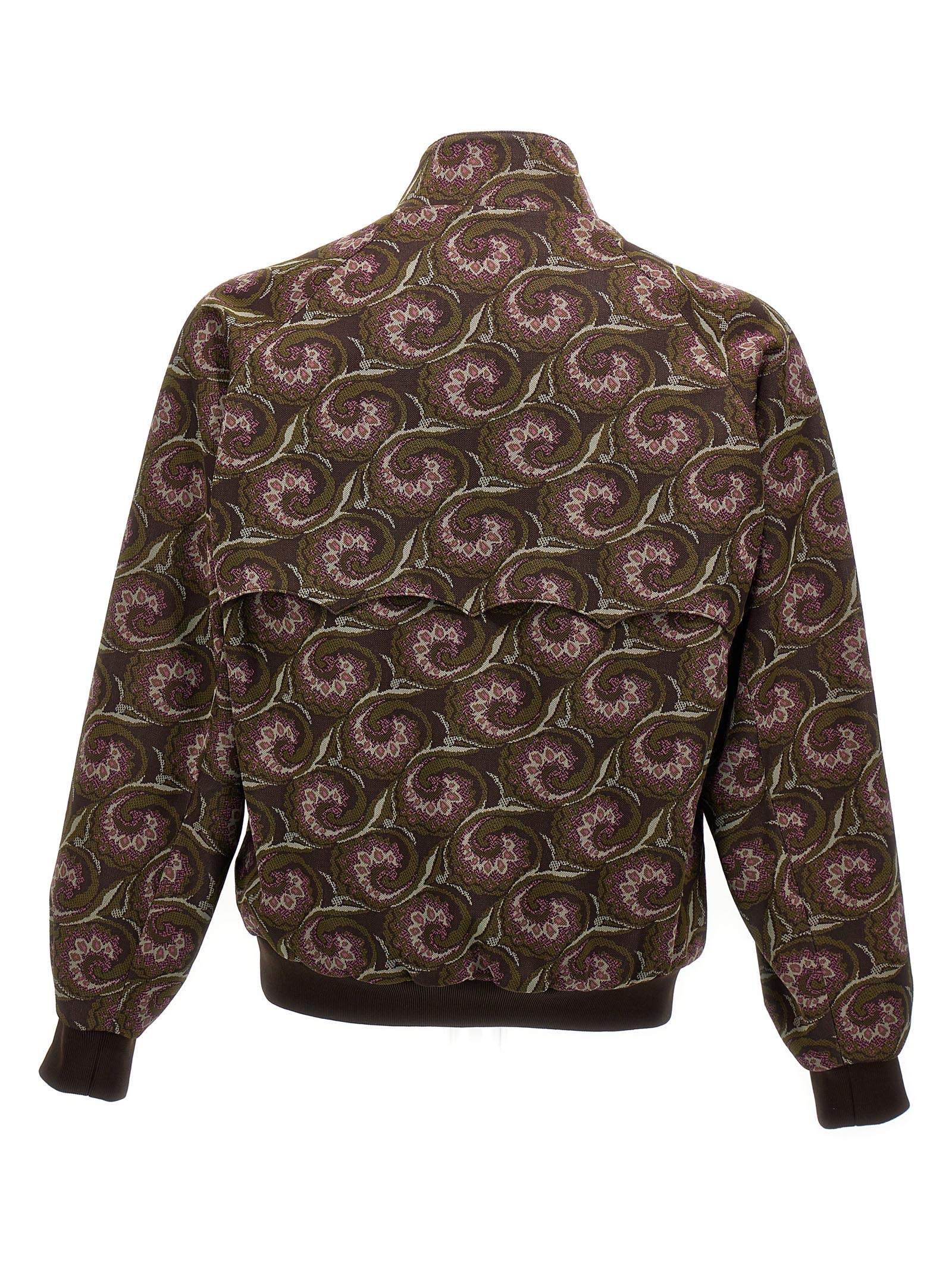 'Jacquard needles' bomber jacket BRCPS0961700 (BARACUTA / カジュアルジャケット・ベスト ) | BARACUTA (バラクータ)(1)