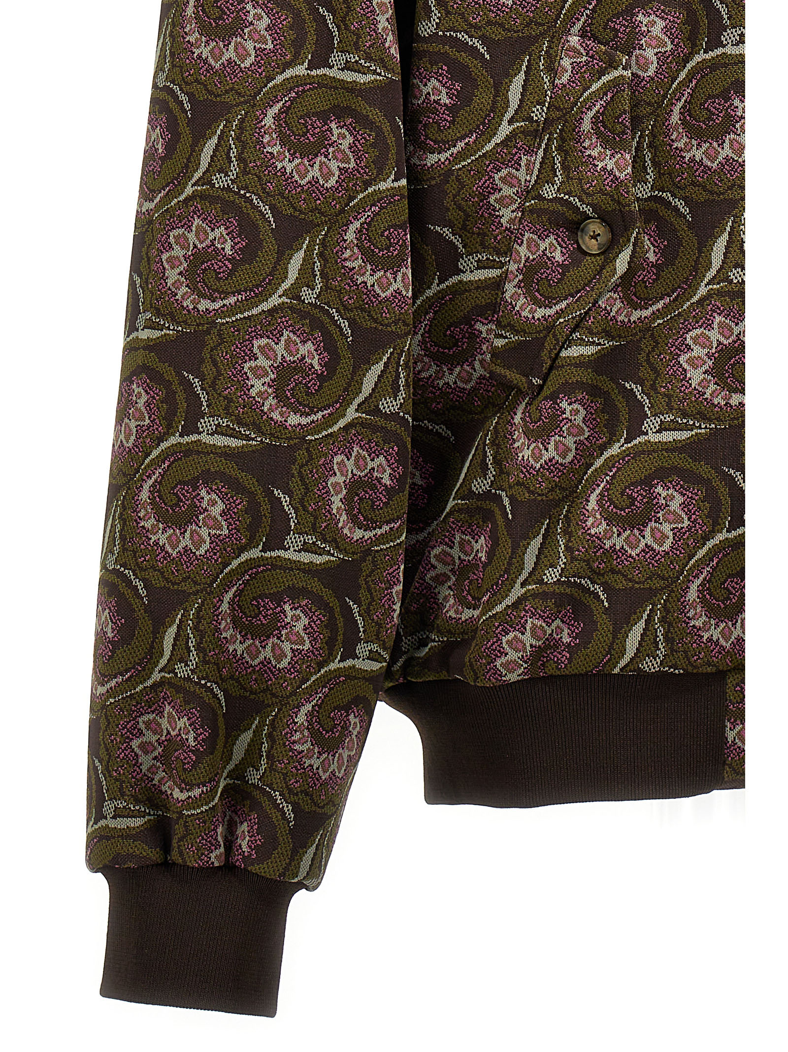 'Jacquard needles' bomber jacket BRCPS0961700 (BARACUTA / カジュアルジャケット・ベスト ) | BARACUTA (バラクータ)(3)