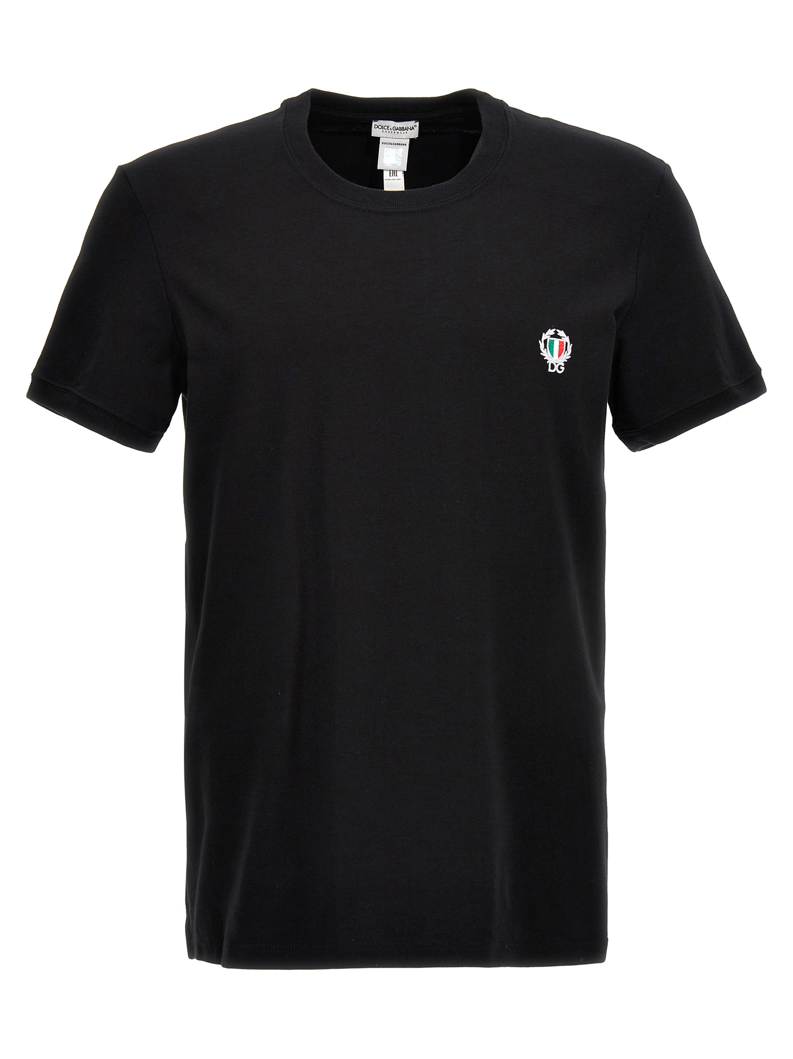 Logo embroidered T-shirt M8C03JONN94N0000 (Dolce & Gabbana / アンダーウェア ) | Dolce & Gabbana (ドルチェガッバーナ)