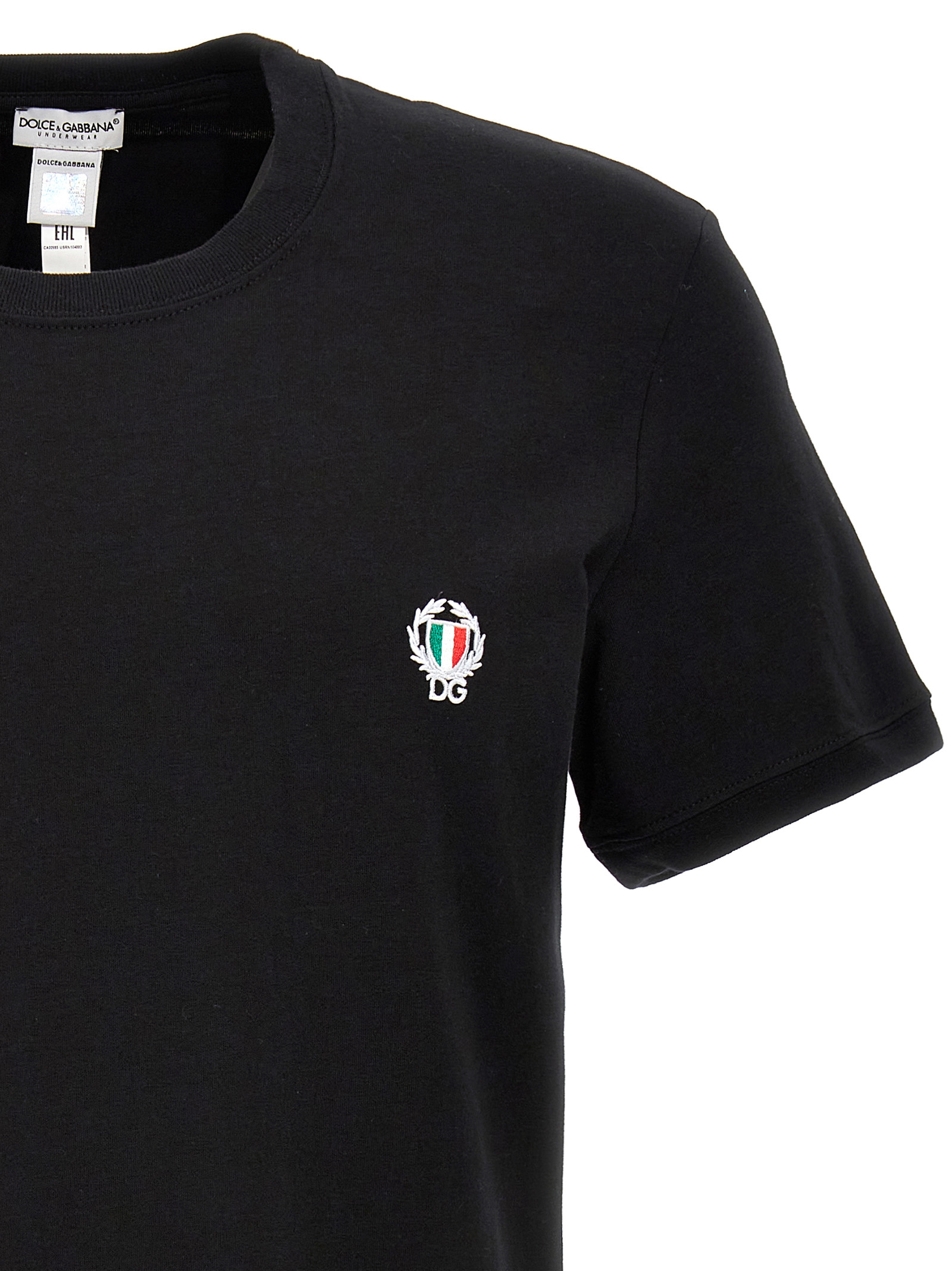 Logo embroidered T-shirt M8C03JONN94N0000 (Dolce & Gabbana / アンダーウェア ) | Dolce & Gabbana (ドルチェガッバーナ)(2)