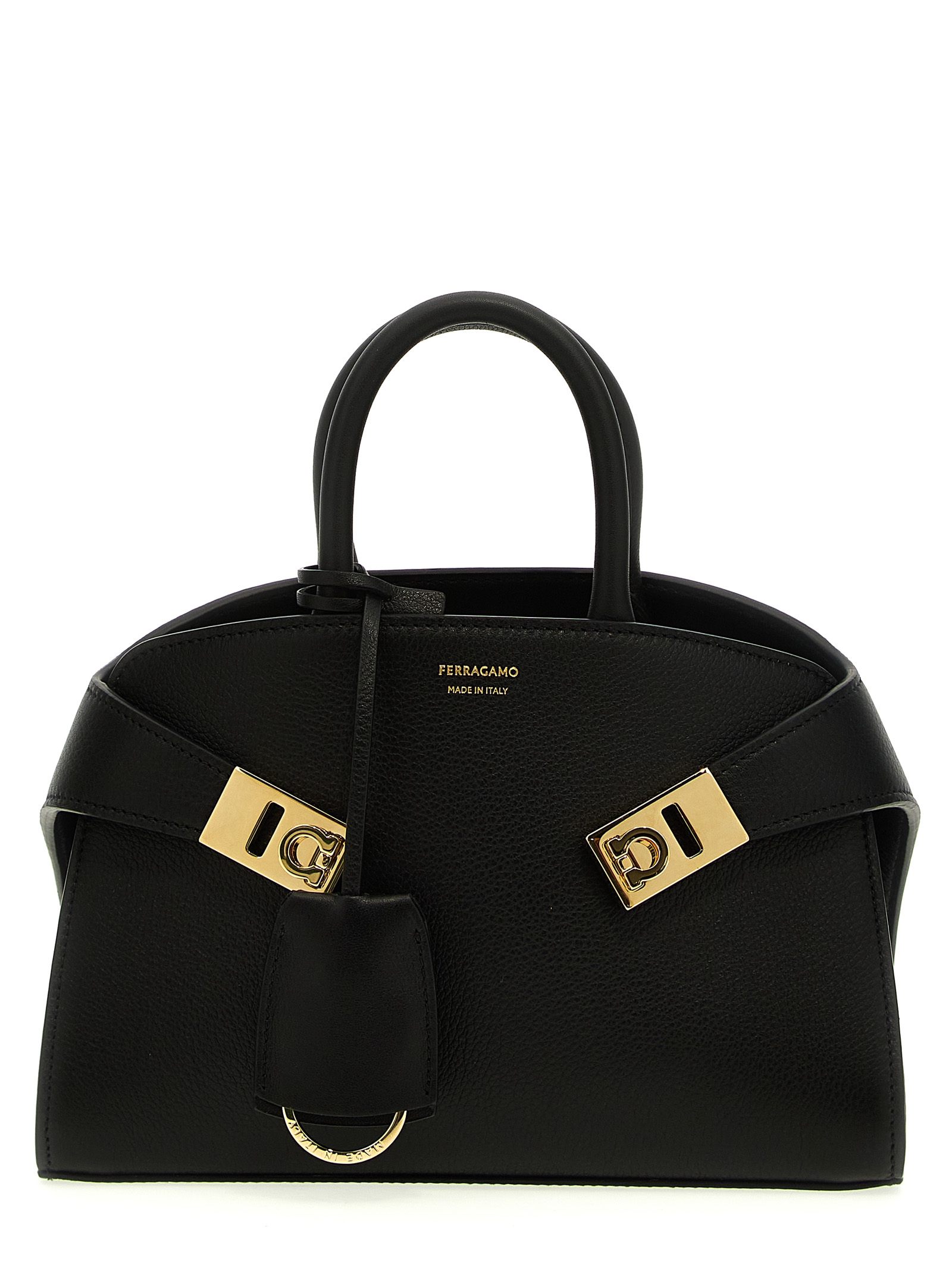 'Hug Mini' handbag 768853NERO (FERRAGAMO / ハンドバッグ・ショルダーバッグ ) | FERRAGAMO (フェラガモ)