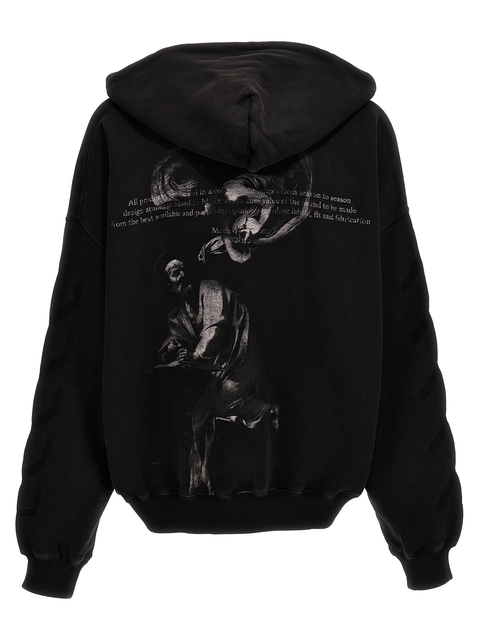 'Matthew' hoodie OMBB118C99FLE00210771077 (Off-White / スウェット・フーディー ) | Off-White (オフホワイト)(1)