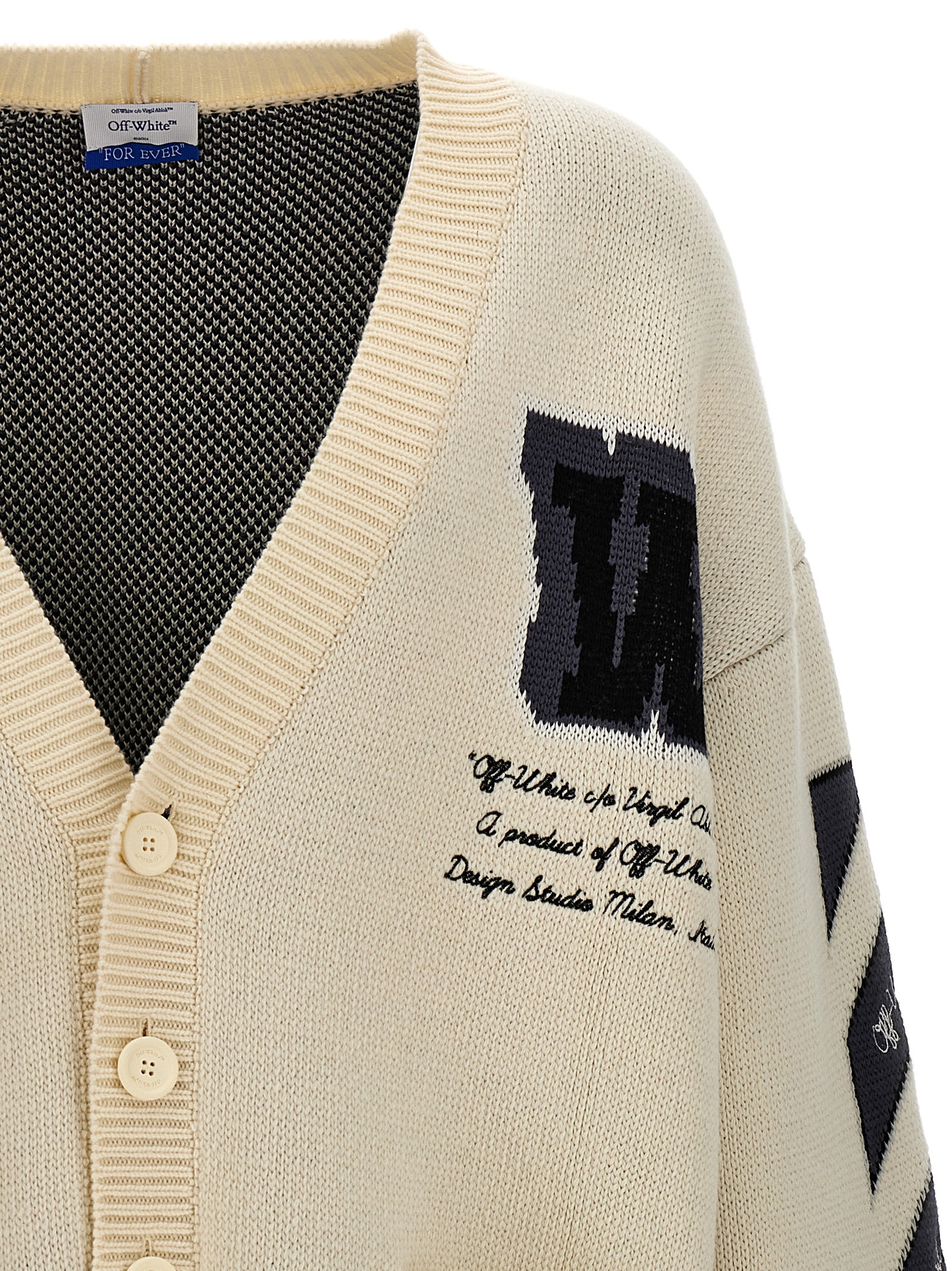 'Varsity' cardigan OMHB019C99KNI00161106110 (Off-White / ニット・セーター・カーディガン ) | Off-White (オフホワイト)(4)