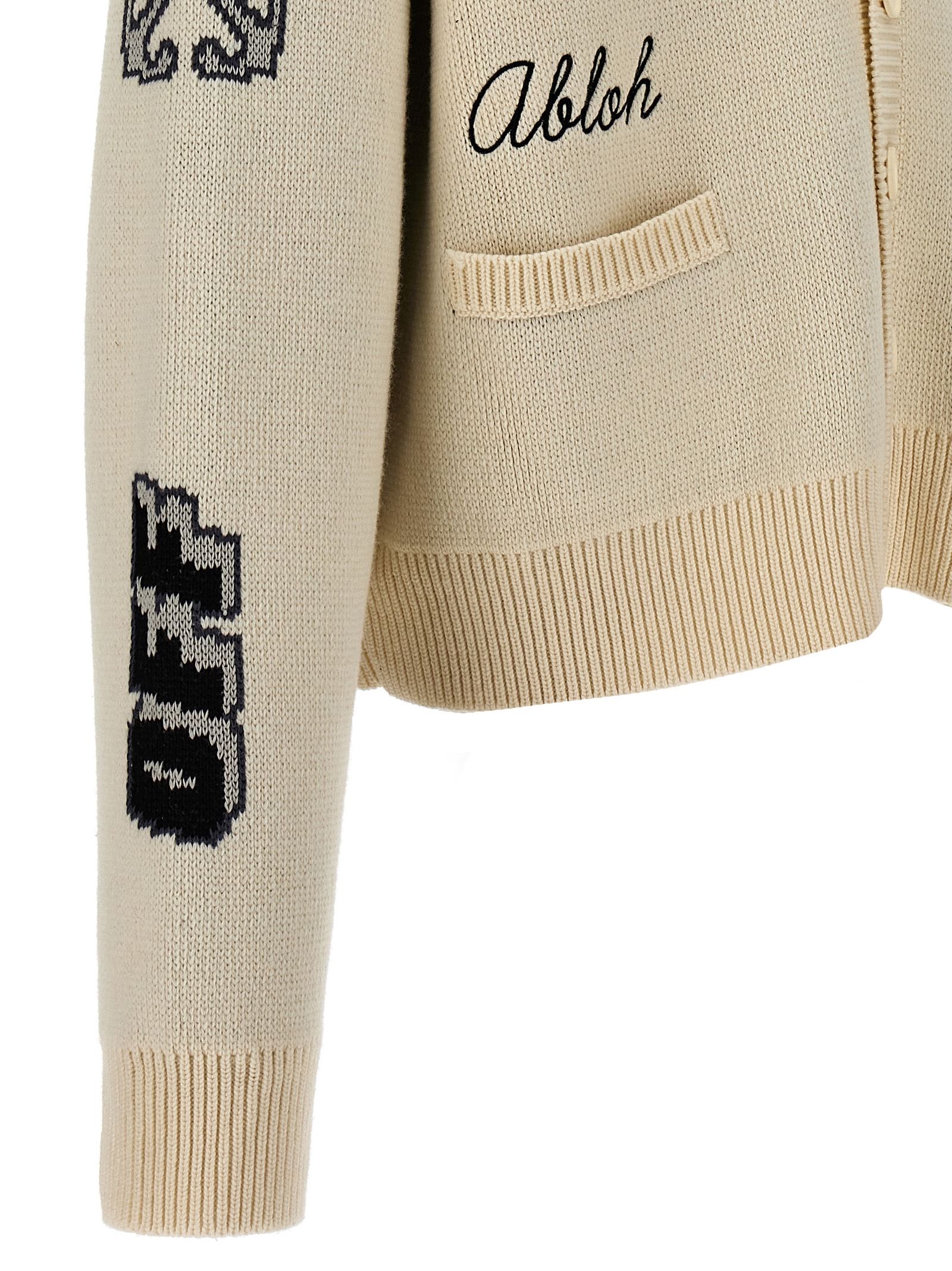 'Varsity' cardigan OMHB019C99KNI00161106110 (Off-White / ニット・セーター・カーディガン ) | Off-White (オフホワイト)(5)