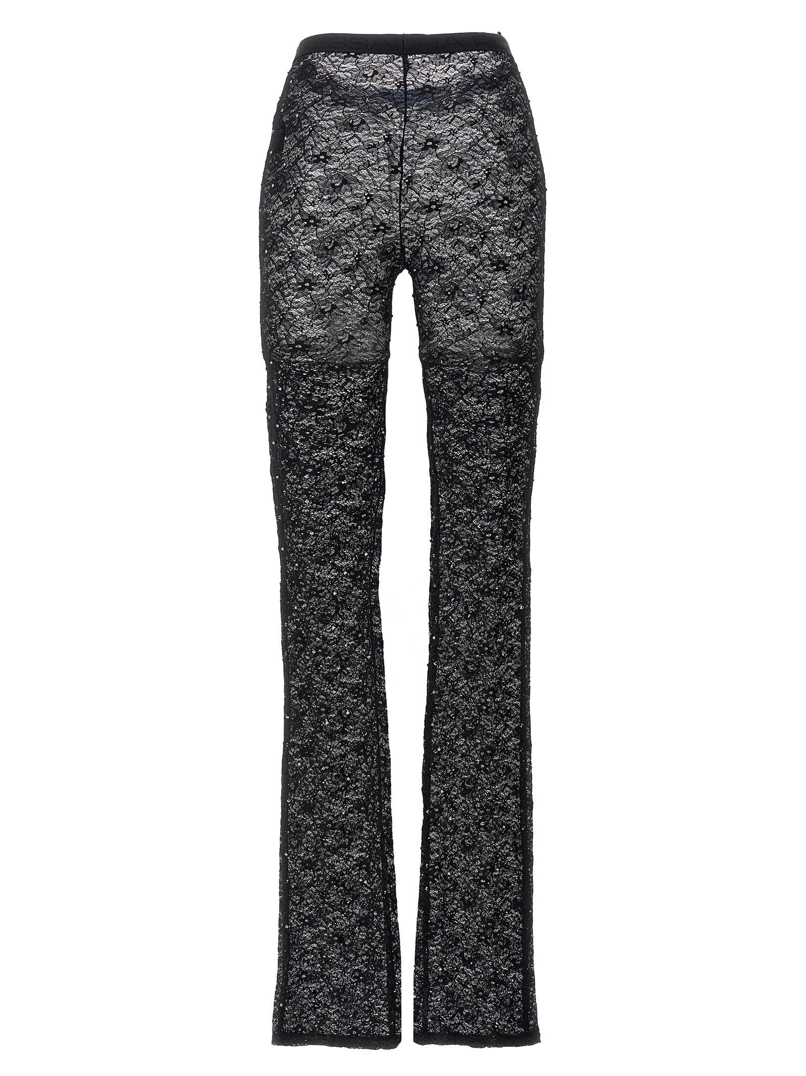 Rhinestone lace leggings FABX3605P42060900 (ALESSANDRA RICH / アクティブウェア ) | ALESSANDRA RICH (アレッサンドラ リッチ)(1)