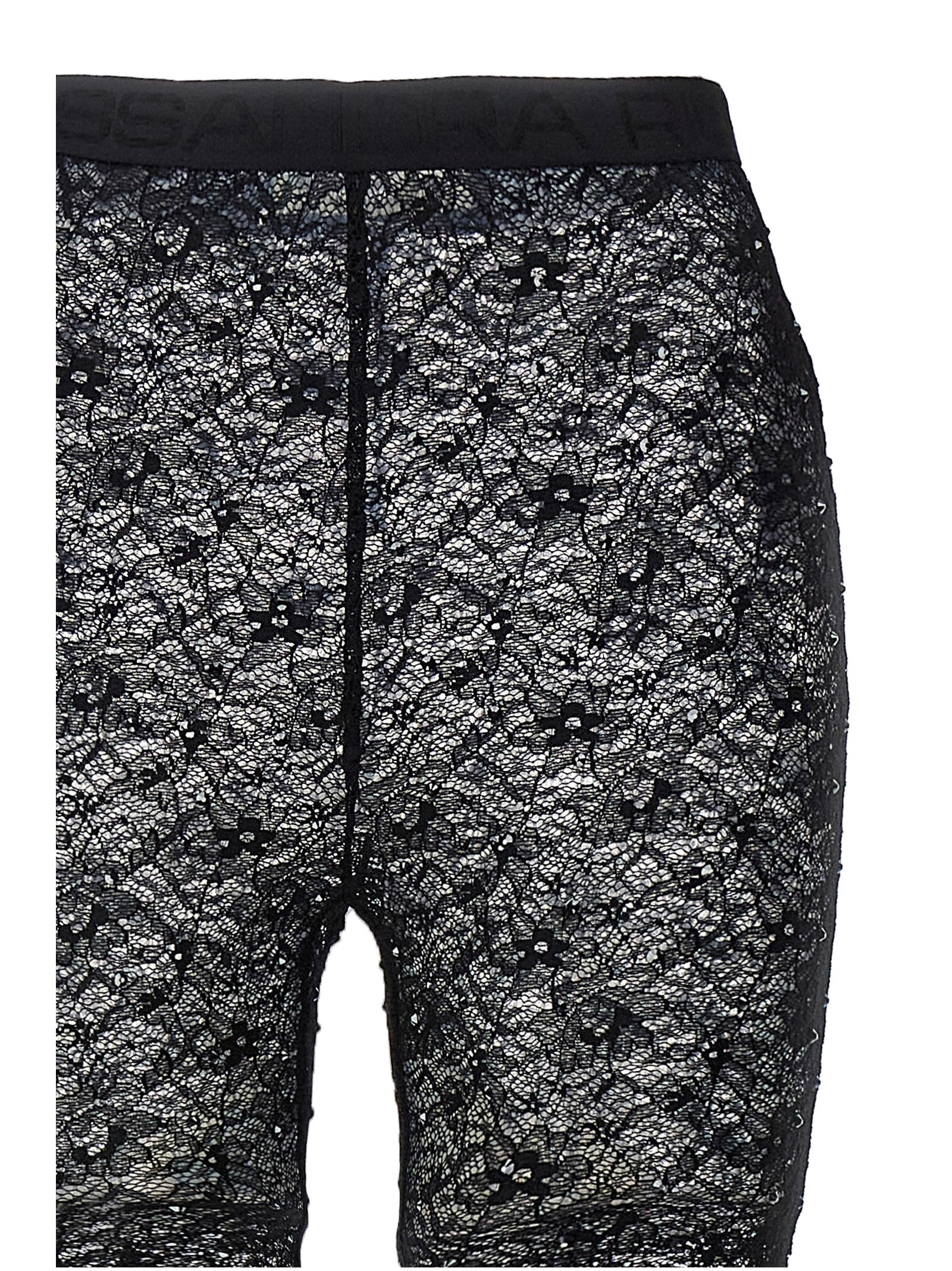 Rhinestone lace leggings FABX3605P42060900 (ALESSANDRA RICH / アクティブウェア ) | ALESSANDRA RICH (アレッサンドラ リッチ)(2)