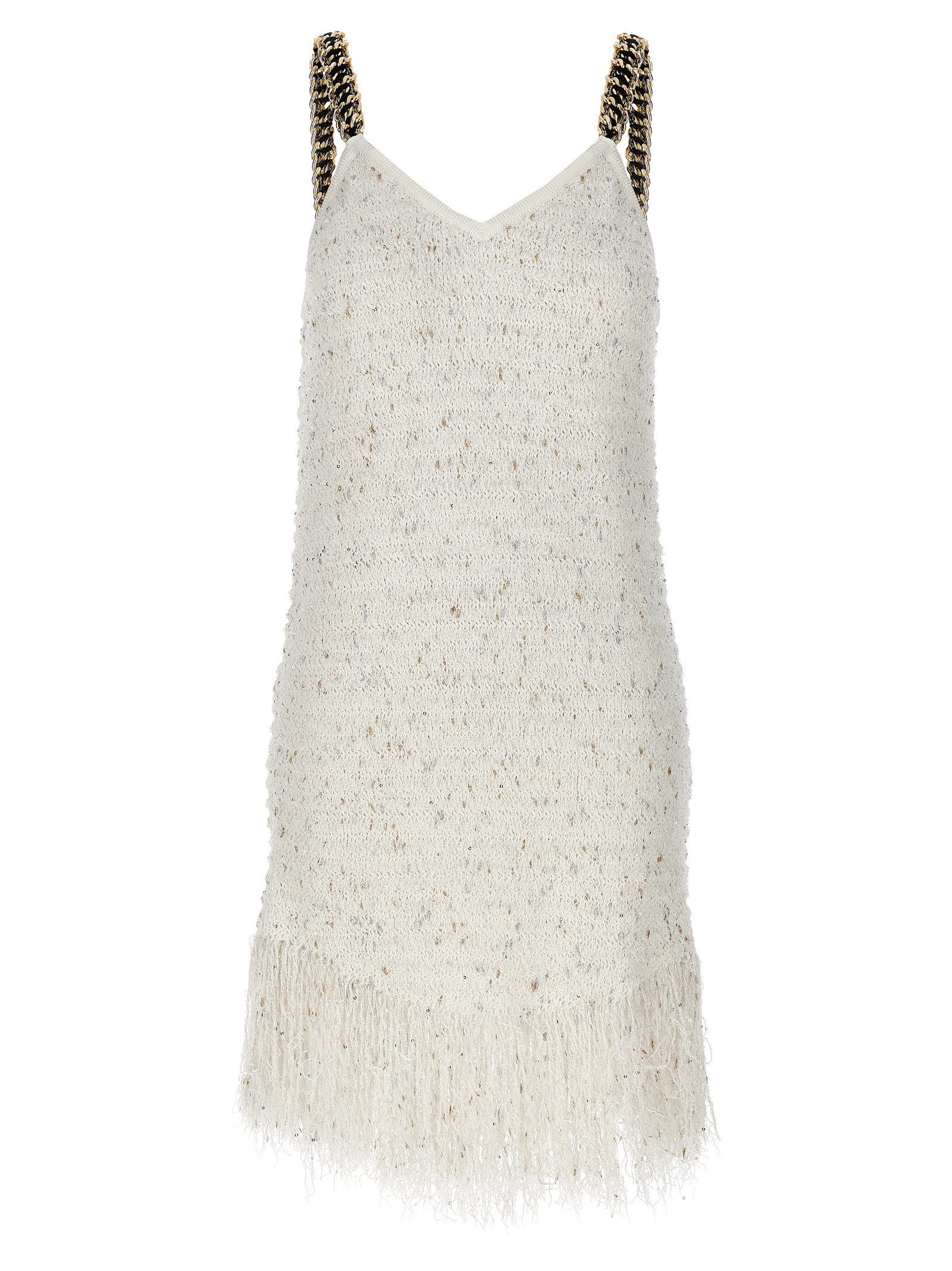 'Fringed Tweed' dress CF1R2286KF46GAD (Balmain / ワンピース・ドレス・オールインワン ) | Balmain (バルマン)