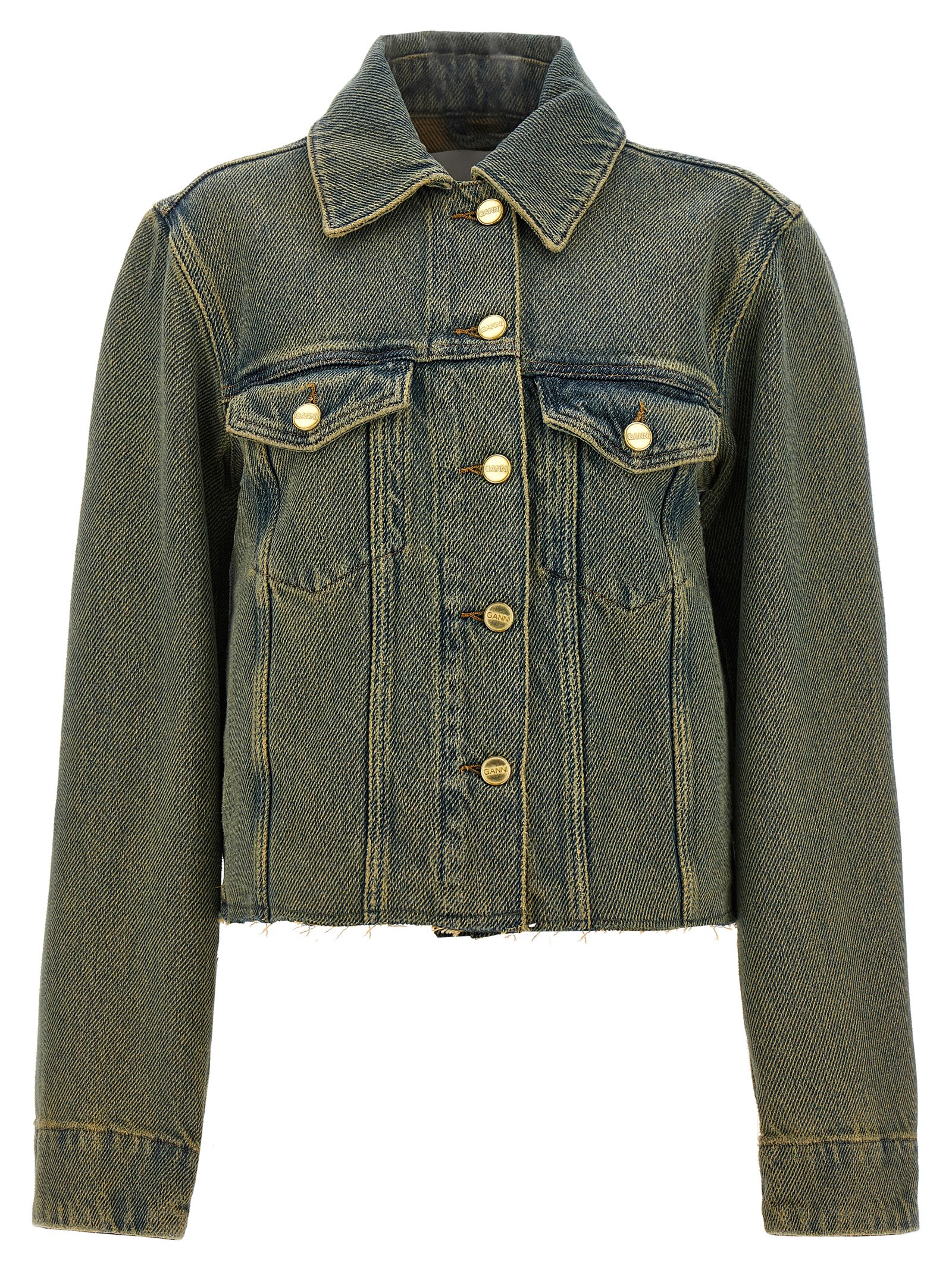 'Overdyed Heavy' jacket J1478886 (GANNI / カジュアルジャケット ) | GANNI (ガニー)