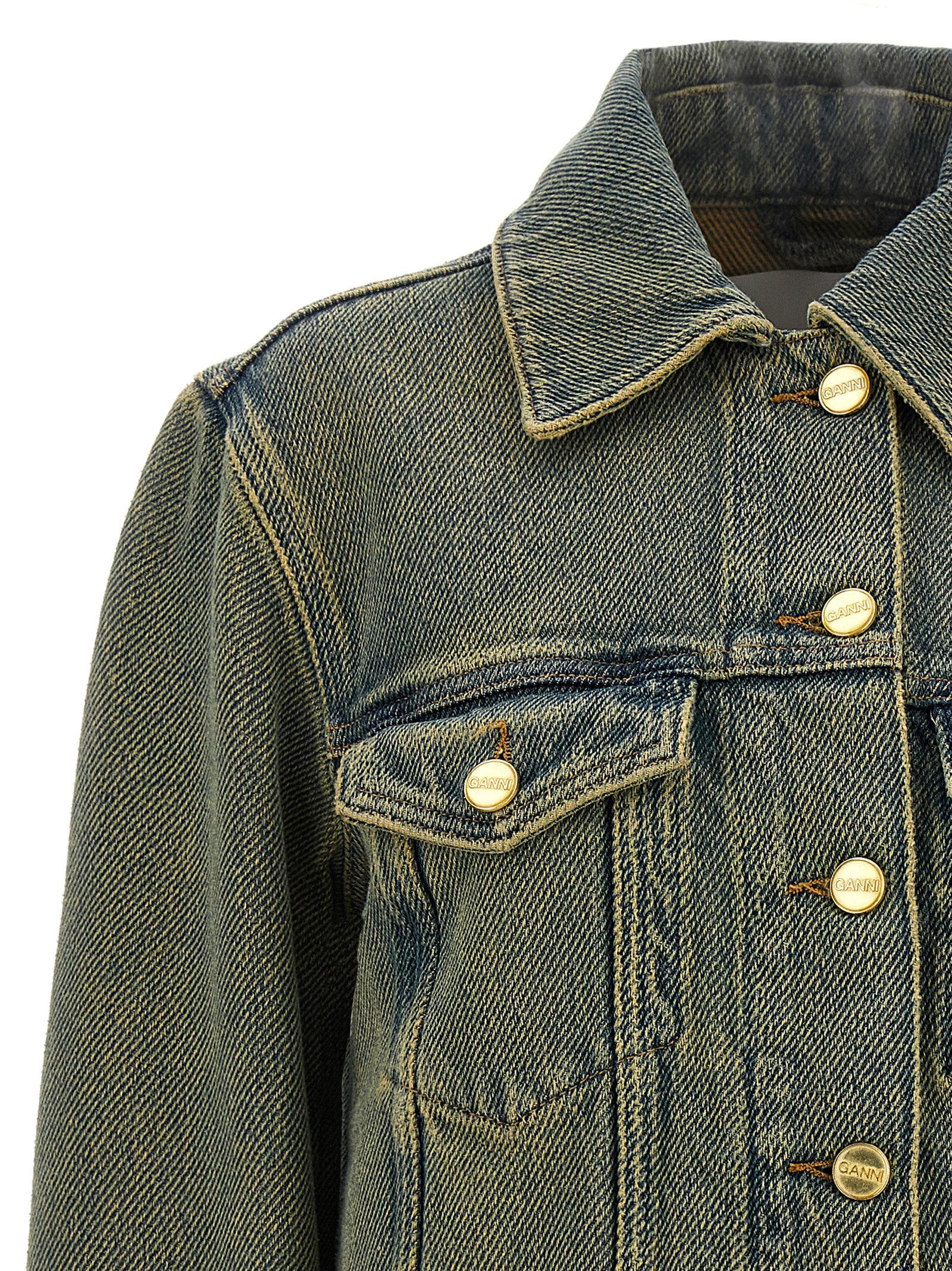 'Overdyed Heavy' jacket J1478886 (GANNI / カジュアルジャケット ) | GANNI (ガニー)(2)