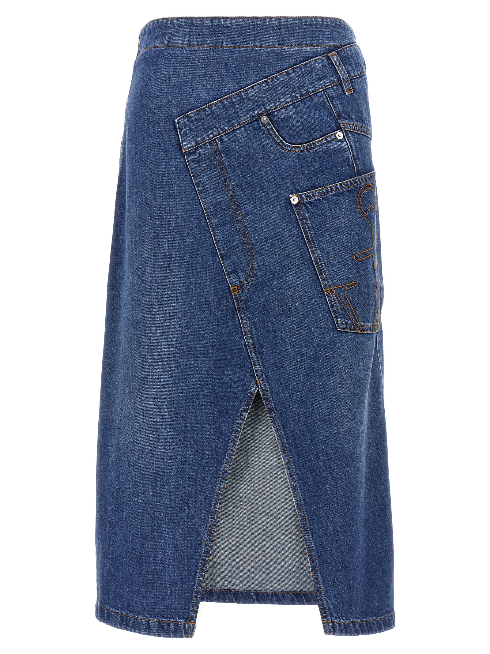 'Twisted Midi' skirt DK0023PG1164804 (JW Anderson / スカート ) | JW Anderson (ジェイダブリュー アンダーソン)