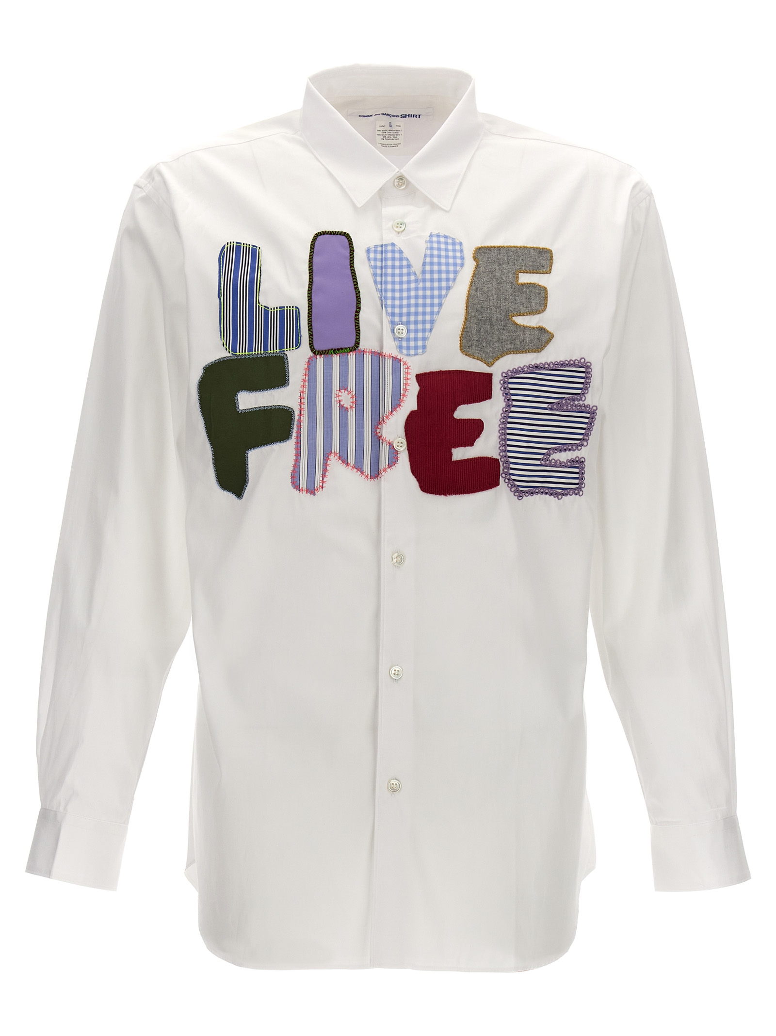 Tシャツ・カットソー COMME des GARCONS FW24 'Live Free' shirt (FNB036W24 1) play-comme-des-garcons-fw24-