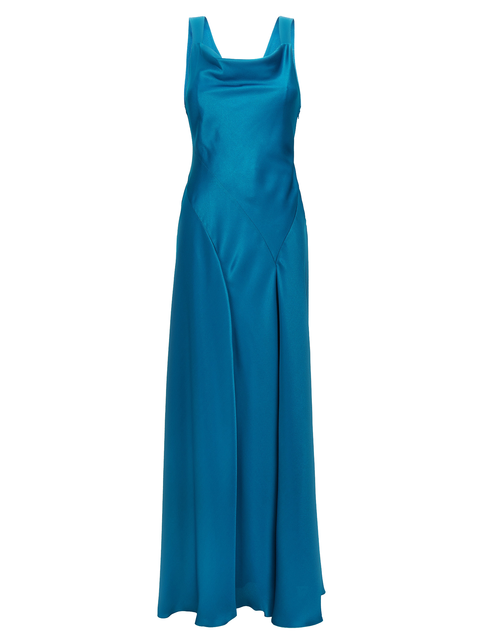 Cut-out satin dress J042716190327 (ALBERTA FERRETTI / スカート ) | ALBERTA FERRETTI (アルベルタ フェレッティ)