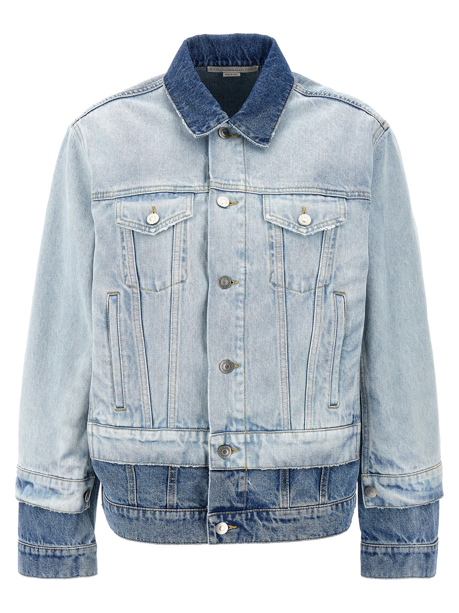 Layered denim jacket 6D03443SQH104545 (Stella McCartney / カジュアルジャケット ) | Stella McCartney (ステラ マッカートニー)