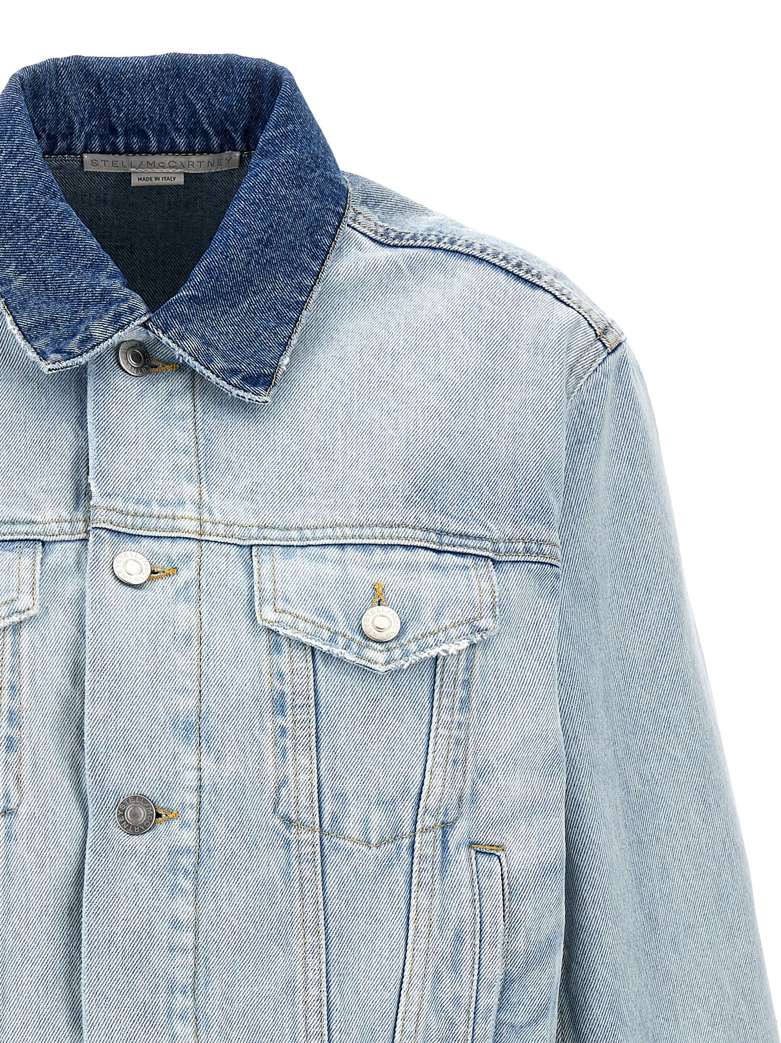 Layered denim jacket 6D03443SQH104545 (Stella McCartney / カジュアルジャケット ) | Stella McCartney (ステラ マッカートニー)(2)