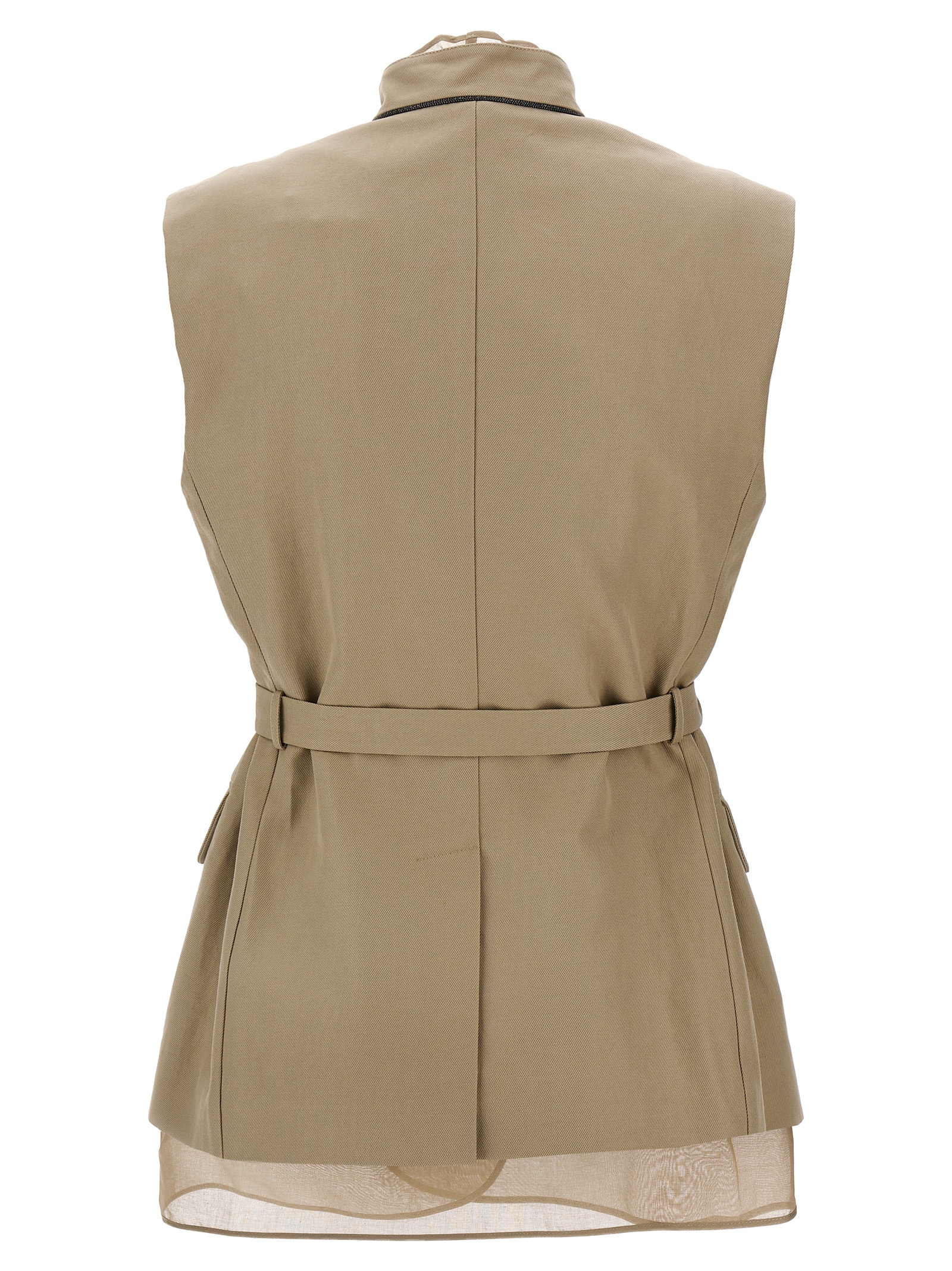 Layered vest ML1457345C2910 (Brunello Cucinelli / カジュアルジャケット・ベスト ) | Brunello Cucinelli (ブルネロ・クチネリ)(1)