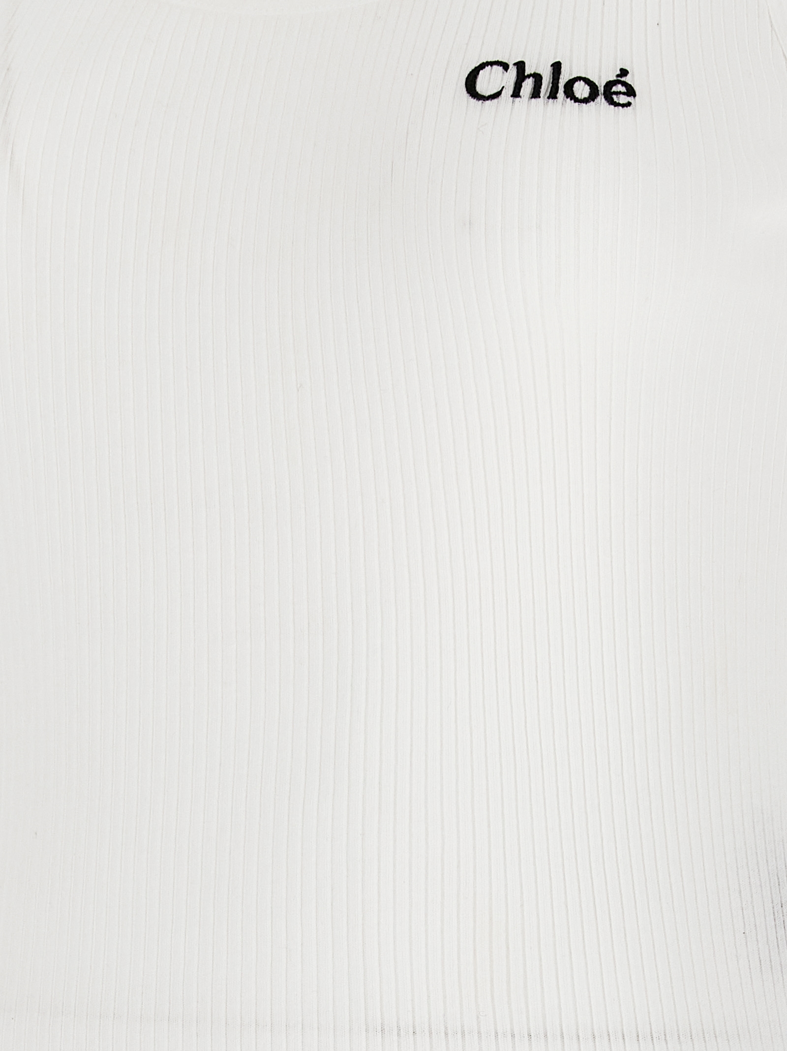 Logo embroidery top CH25SJH12180101 (Chloé / タンクトップ・キャミソール ) | Chloé (クロエ)(3)