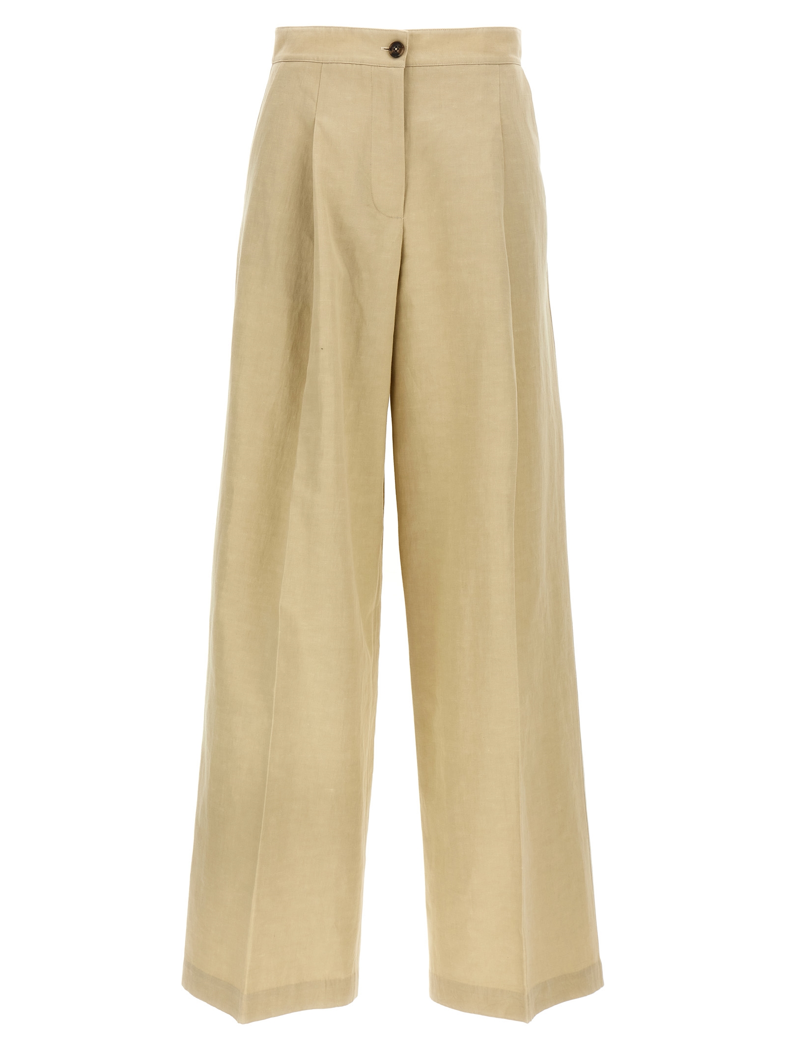 Linen trousers 25E25EYP037XXCOLIA2235 (YVES SALOMON / パンツ ) | YVES SALOMON (イヴ サロモン)