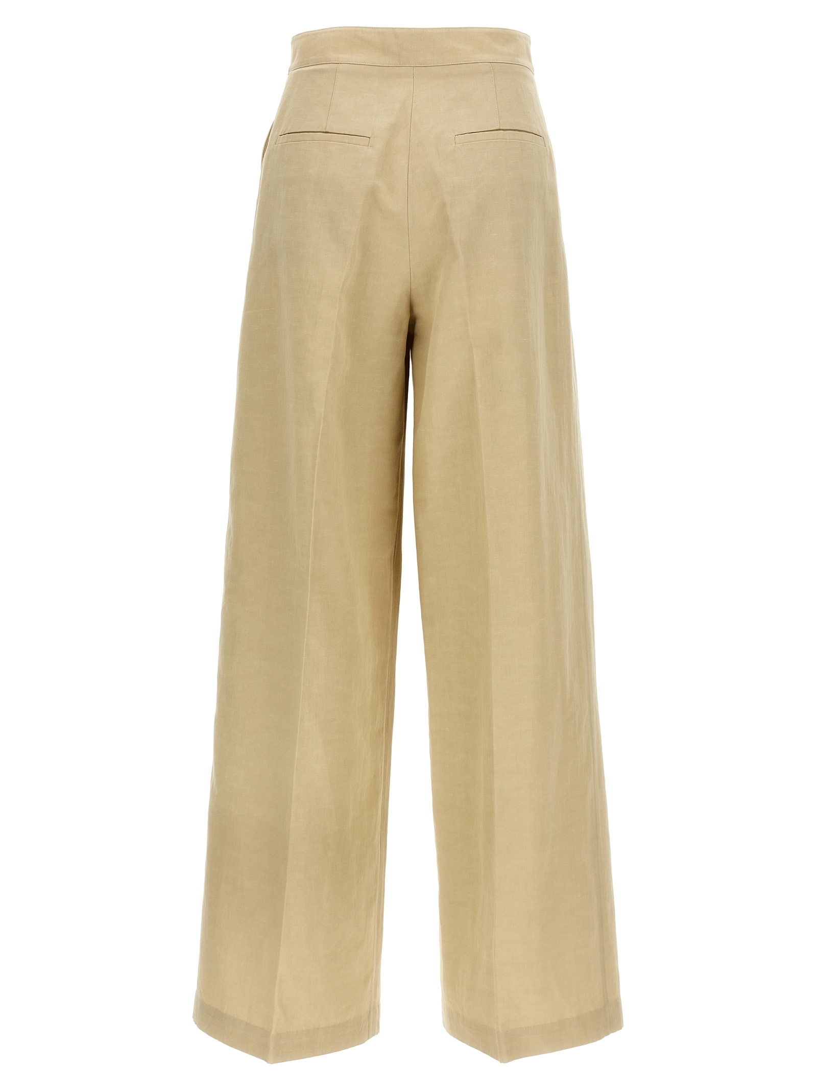 Linen trousers 25E25EYP037XXCOLIA2235 (YVES SALOMON / パンツ ) | YVES SALOMON (イヴ サロモン)(1)