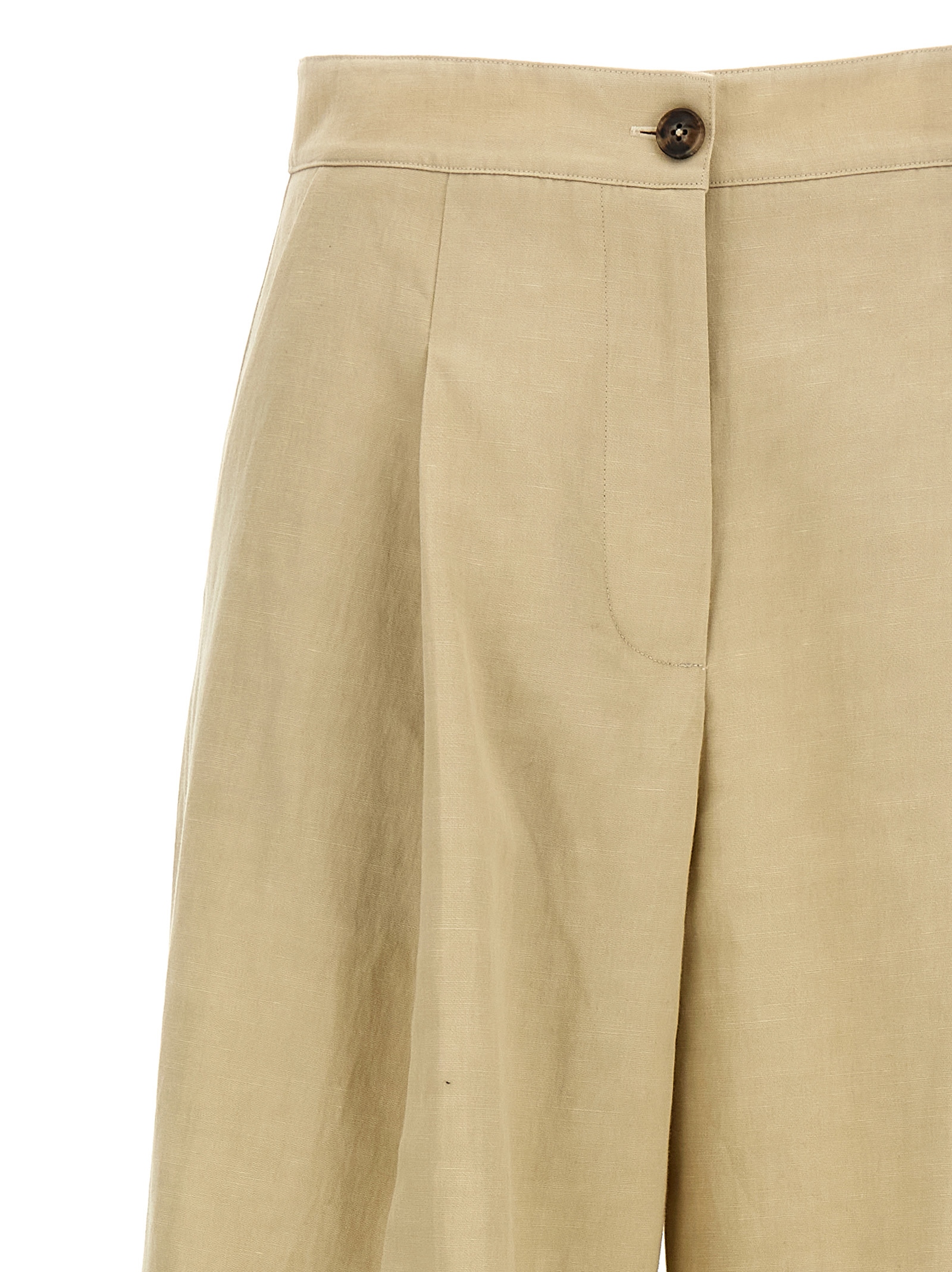 Linen trousers 25E25EYP037XXCOLIA2235 (YVES SALOMON / パンツ ) | YVES SALOMON (イヴ サロモン)(2)