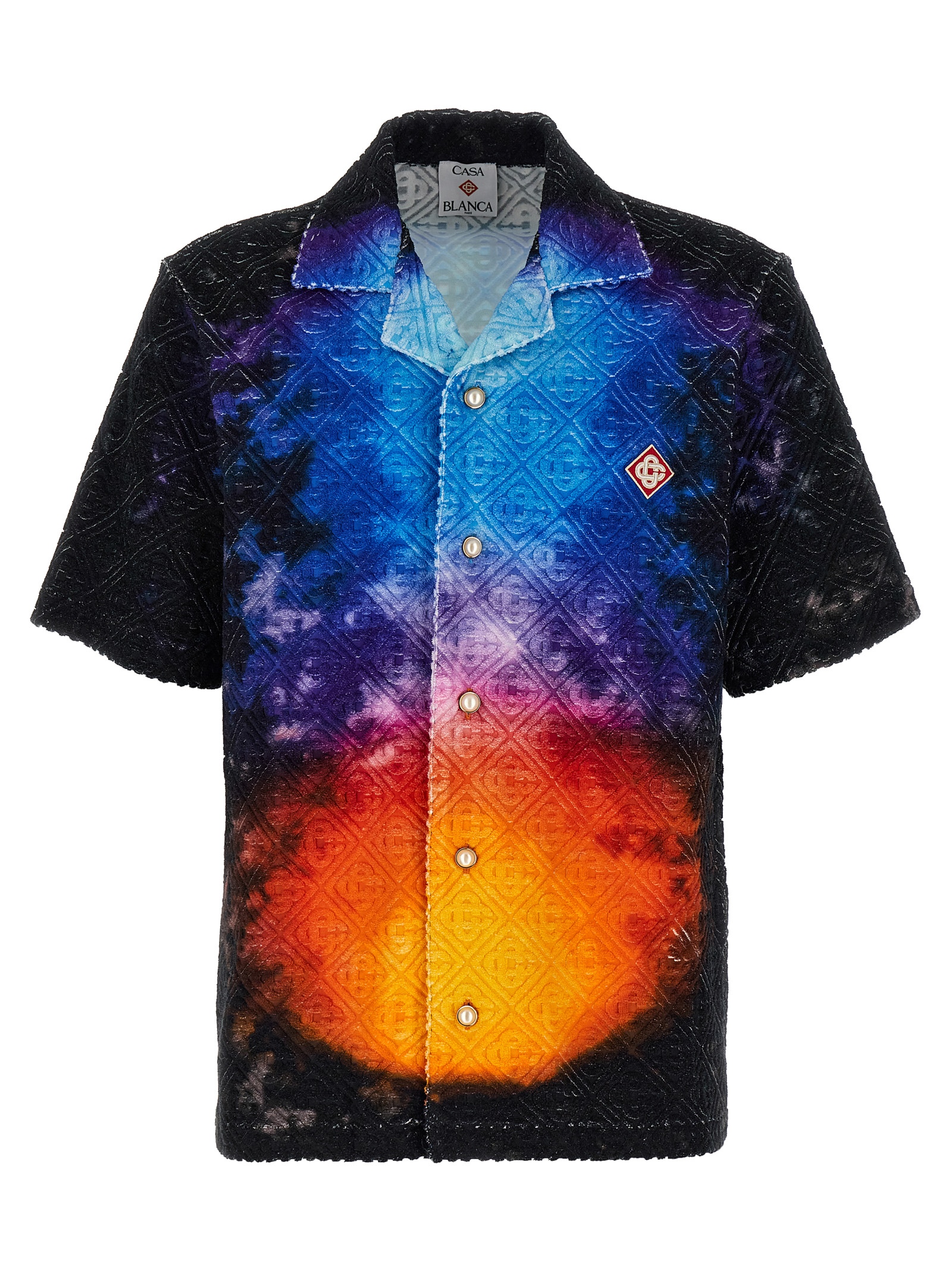 'Monogram' shirt MS25SH16601MONOGRAMTOWELLINGTIEDYE (Casablanca / シャツ・ブラウス ) | Casablanca (カサブランカ)