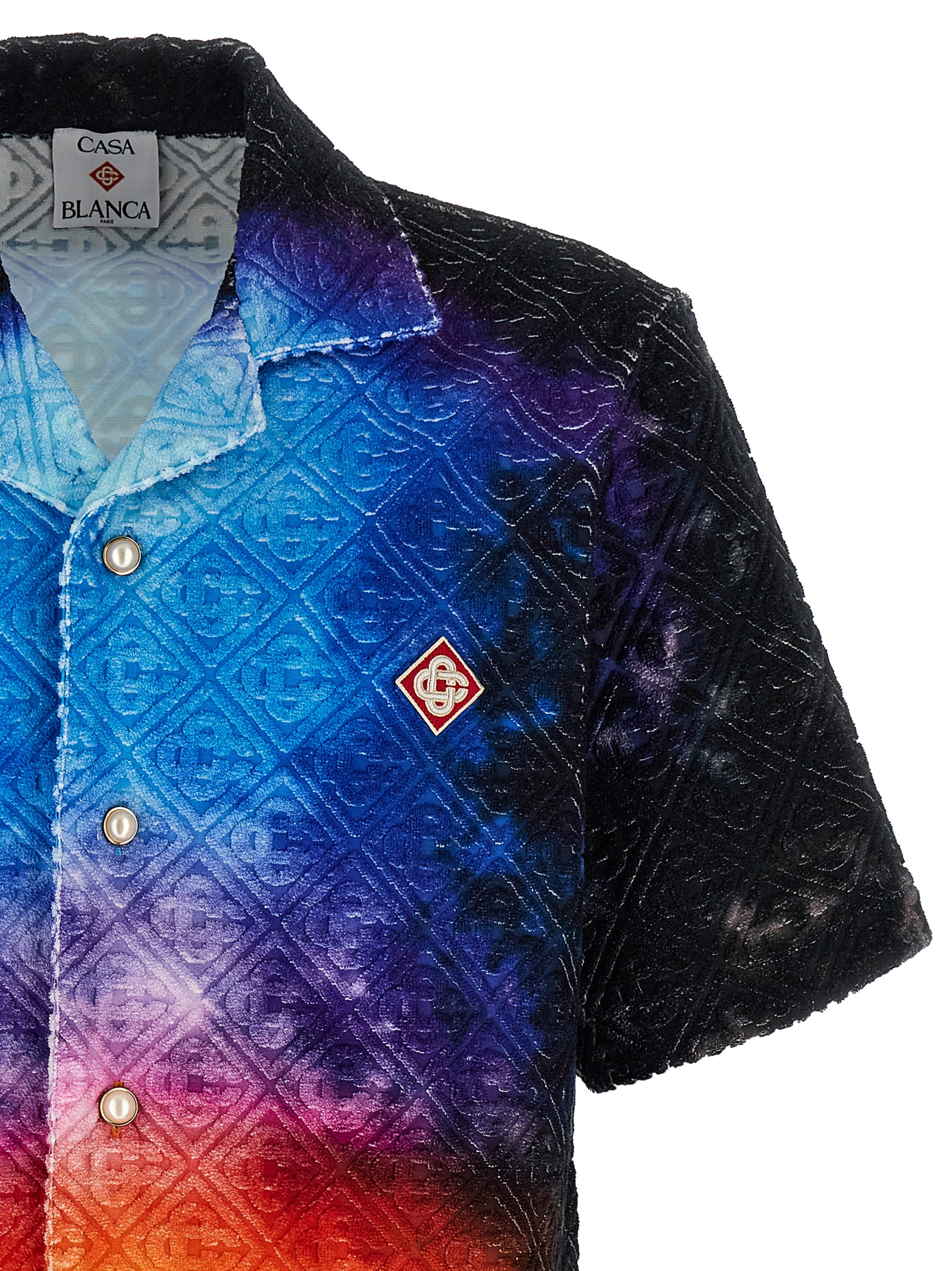 'Monogram' shirt MS25SH16601MONOGRAMTOWELLINGTIEDYE (Casablanca / シャツ・ブラウス ) | Casablanca (カサブランカ)(2)